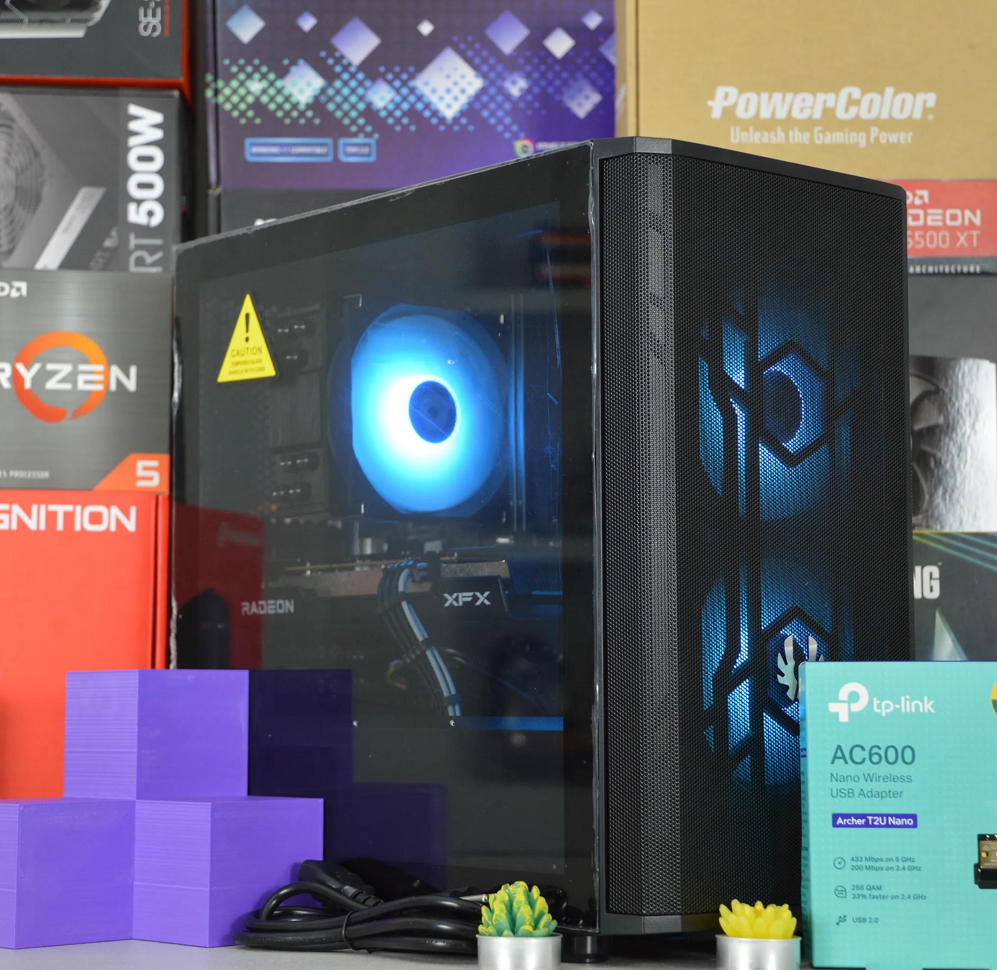 ⚫️🟠| RX 6600 8GB | RYZEN 5 3600 | 16GB RAM | 1TB NVME SSD | Midnight Orange |