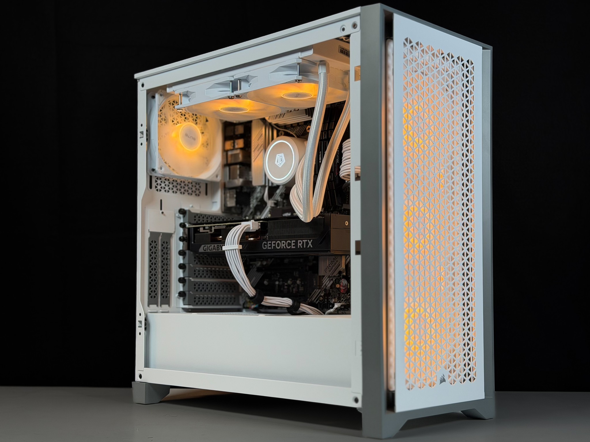 RTX 5070 Gaming PC | Ryzen 7 5800XT | 32GB RAM | 2TB NVMe | White RGB Build