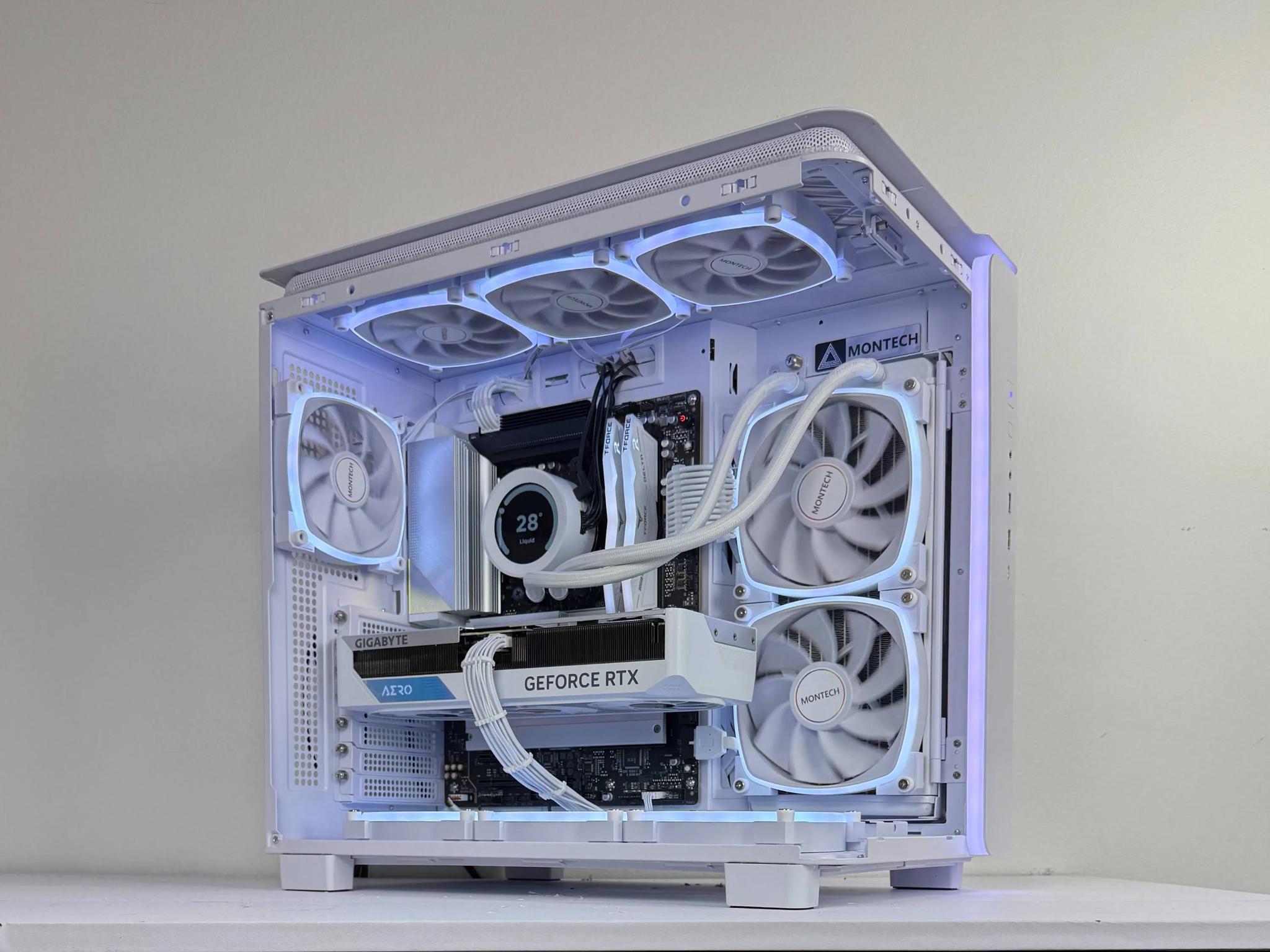 🌨 Blizzard 🌨  | 4k Streaming PC | Ryzen 7 7800X3D | Gigabyte RTX 4070 Ti | 32GB DDR5 6000MHz