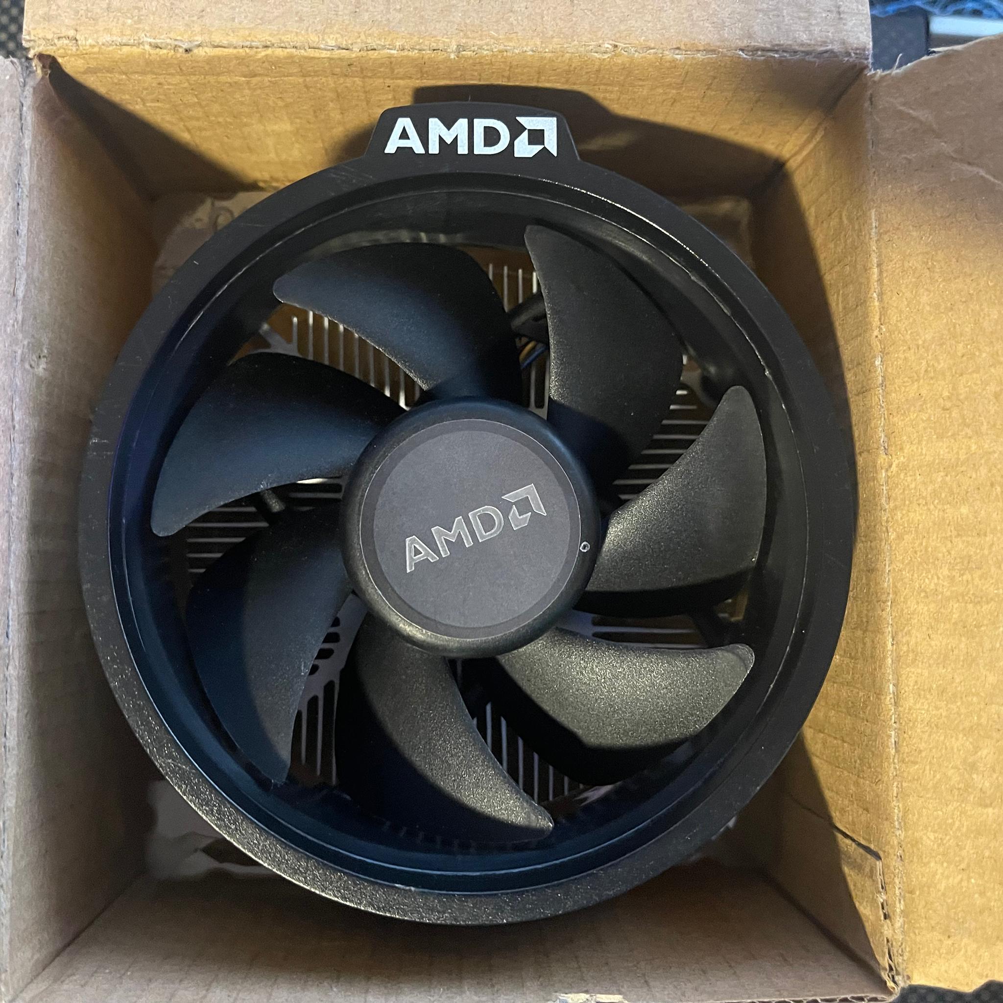 Used, AMD Ryzen 3 3200G with cooler and box