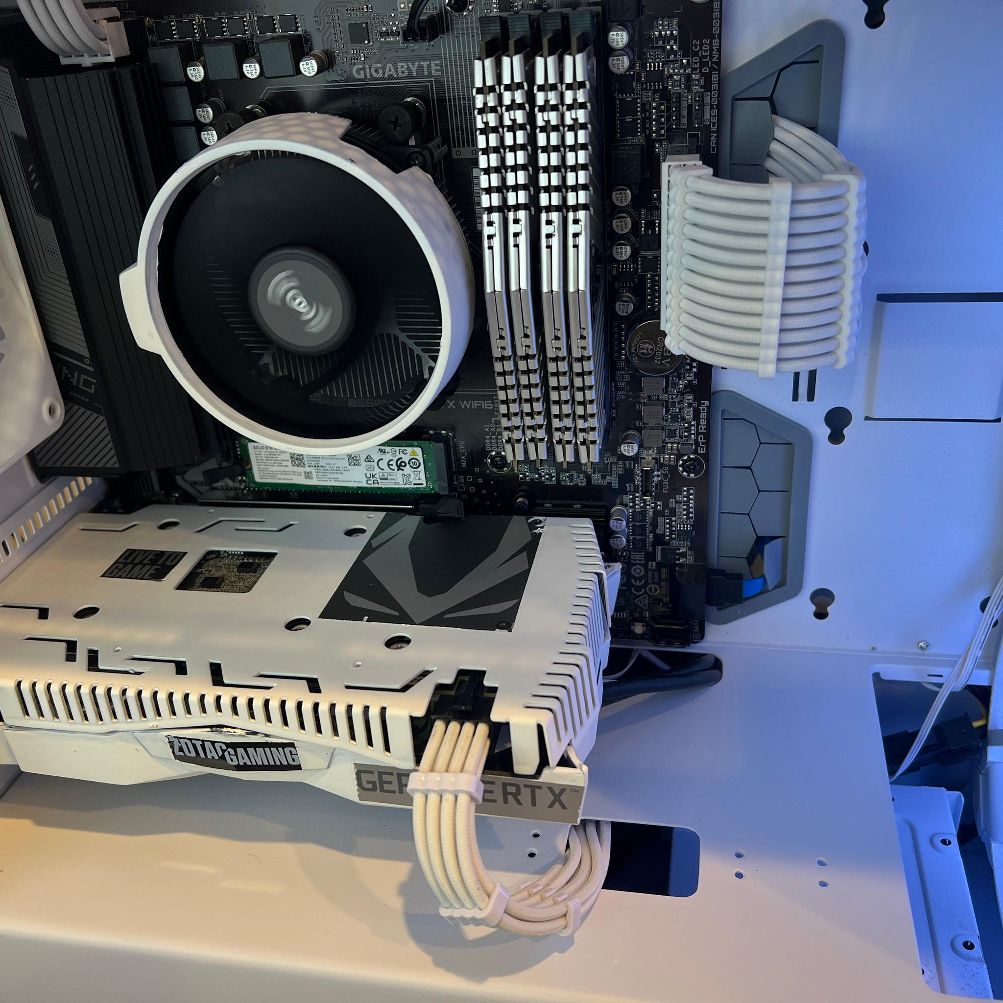 ⚪RTX 2060 Super❄️ | Ryzen 5 5500 | 16gb RAM | 750gb Storage | WIFI | Win 11 | 1080p budget PC