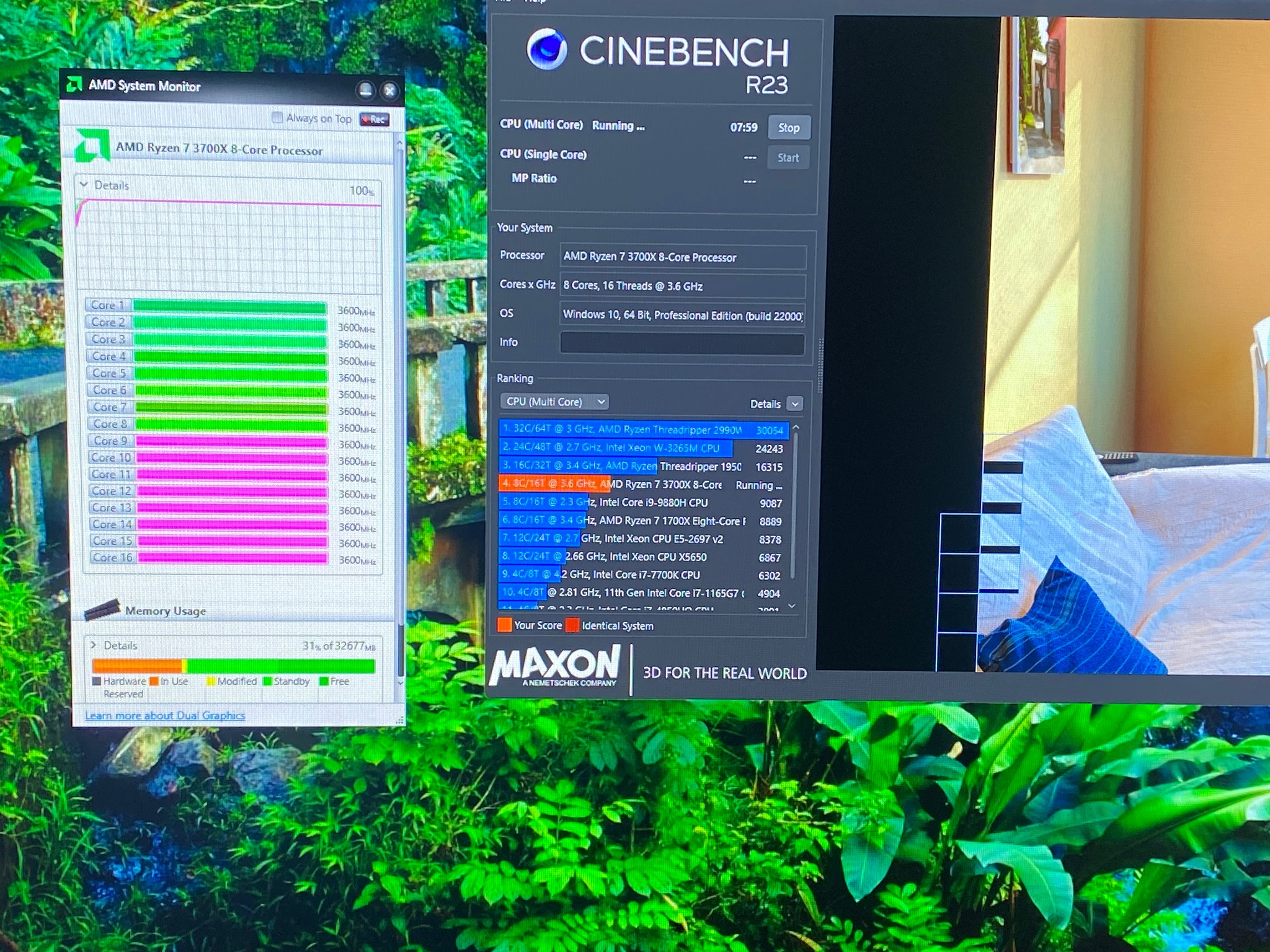 AMD Ryzen 7 3700x lightly used but just tested and running flawlessly