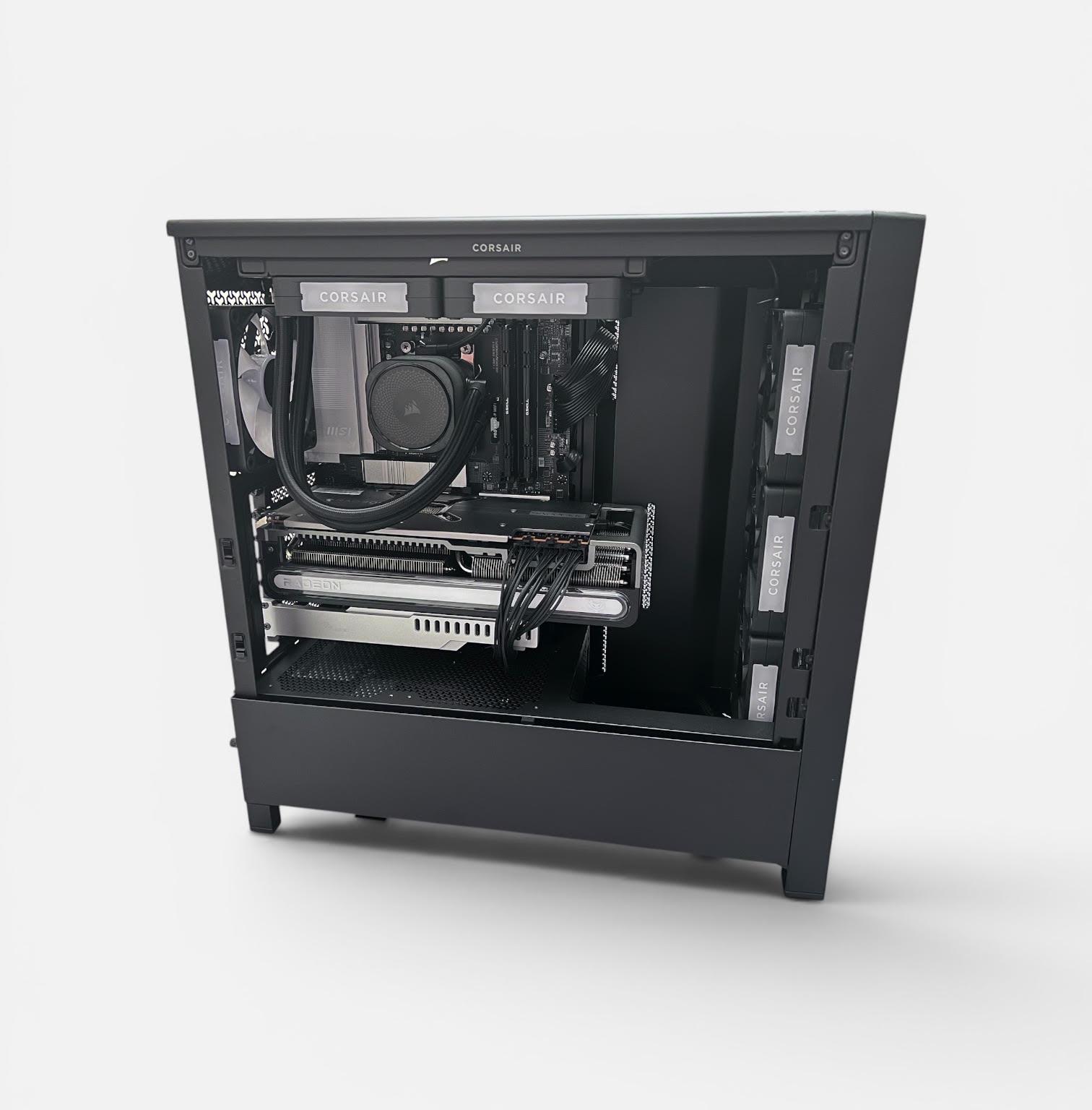 Corsair FRAME 4000D Gaming PC – Ryzen 9 9950X3D, RX 7900 XTX 24GB, 64GB DDR5, 2TB Gen5 SSD