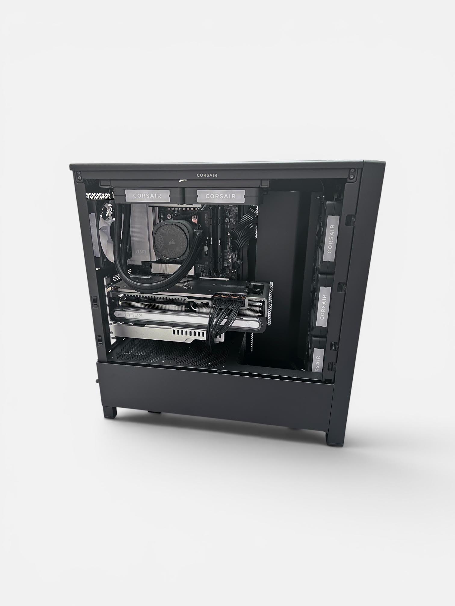 Corsair FRAME 4000D Gaming PC – Ryzen 9 9950X3D, RX 7900 XTX 24GB, 64GB DDR5, 2TB Gen5 SSD