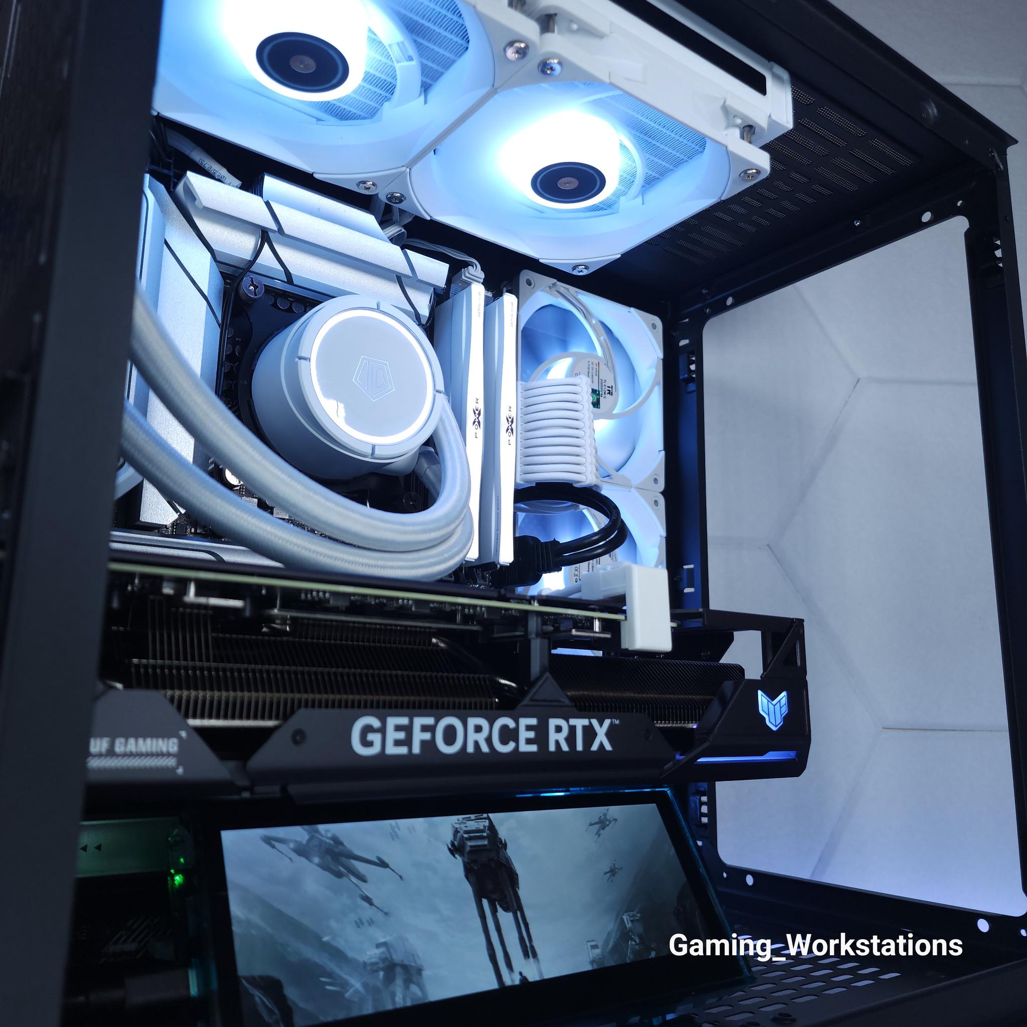 💙🤍RTX 4070 | Core i5 12600K | 32GB 6000MHz | 1TB NVMe SSD