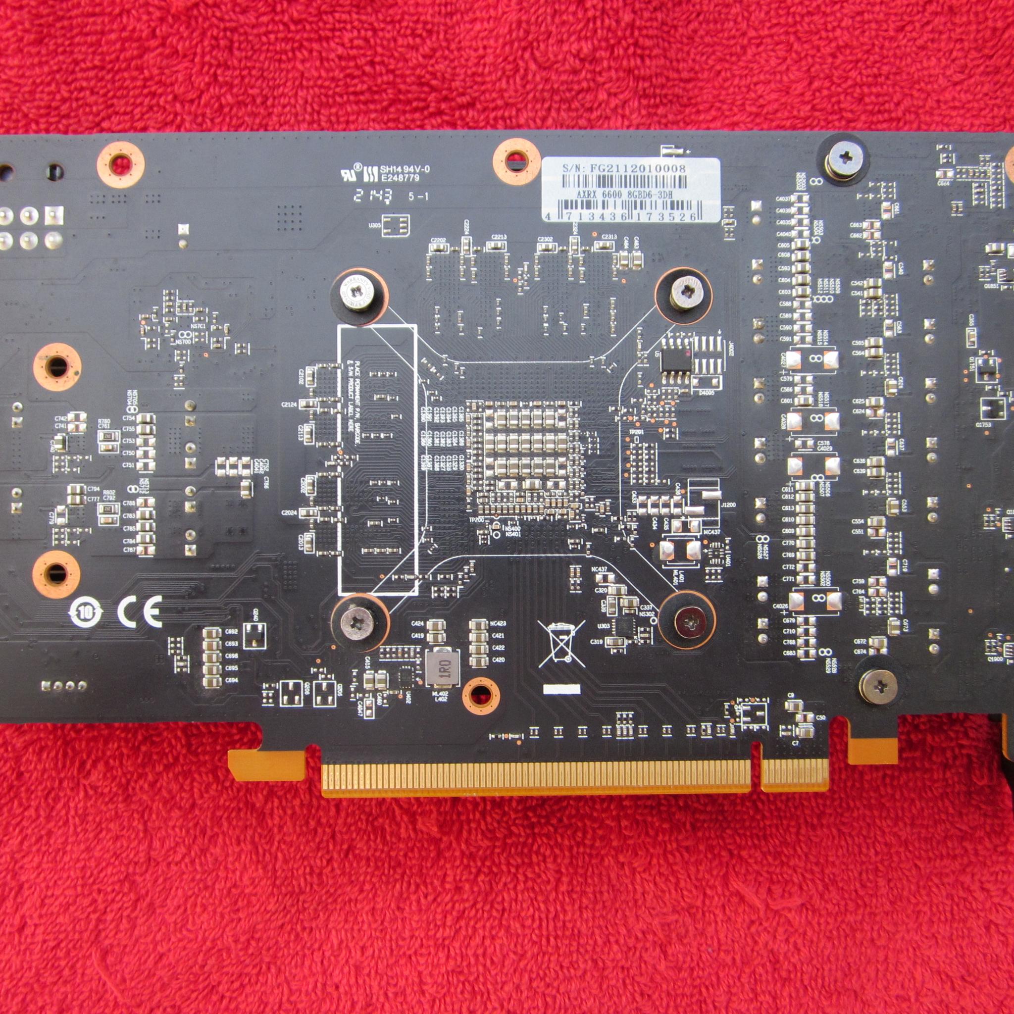 PowerColor Fighter RX 6600 8GB GDDR6 Graphics Card AXRX PCI Express 4.0