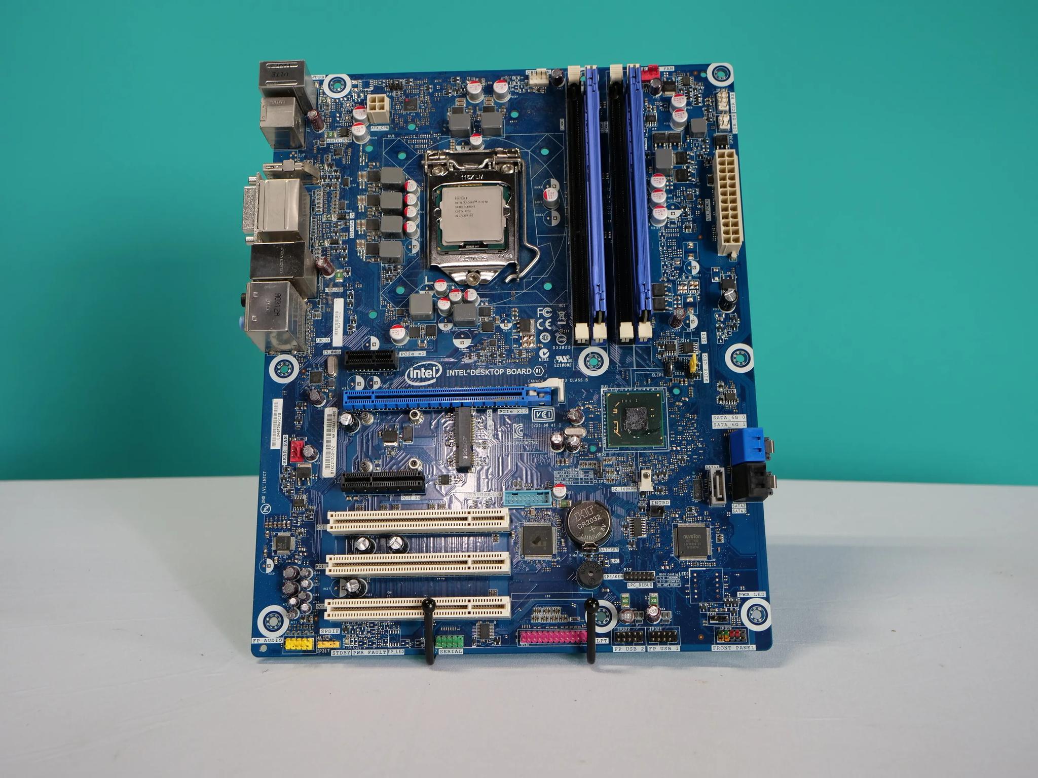 Intel Desktop Board Motherboard Kit With i7-3770 + 16gb RAM