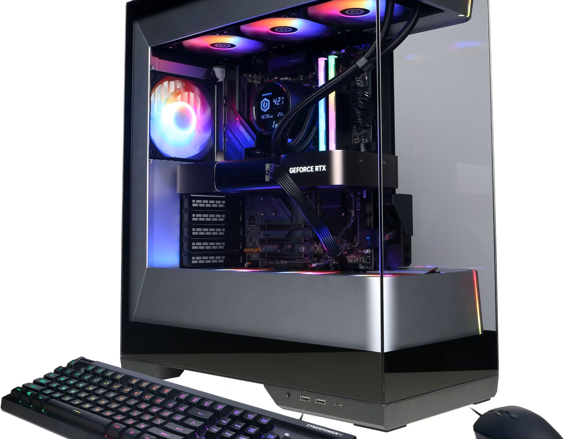 CyberPower RTX 5080 Custom Gaming PC - Ryzen 7 9800X3D, 32GB RAM