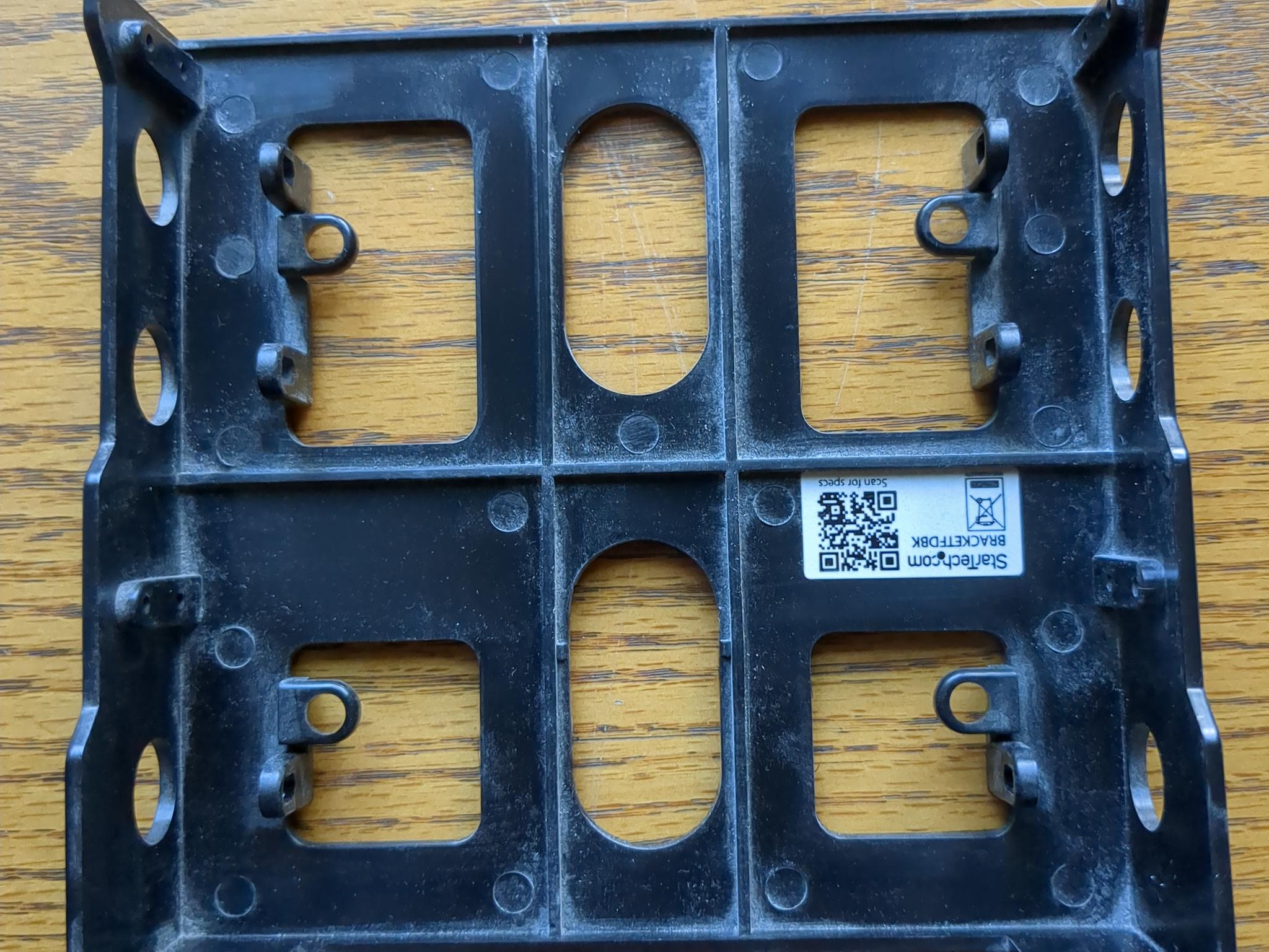 Kingwin 2.5" Dual Bay Hot Swap Rack