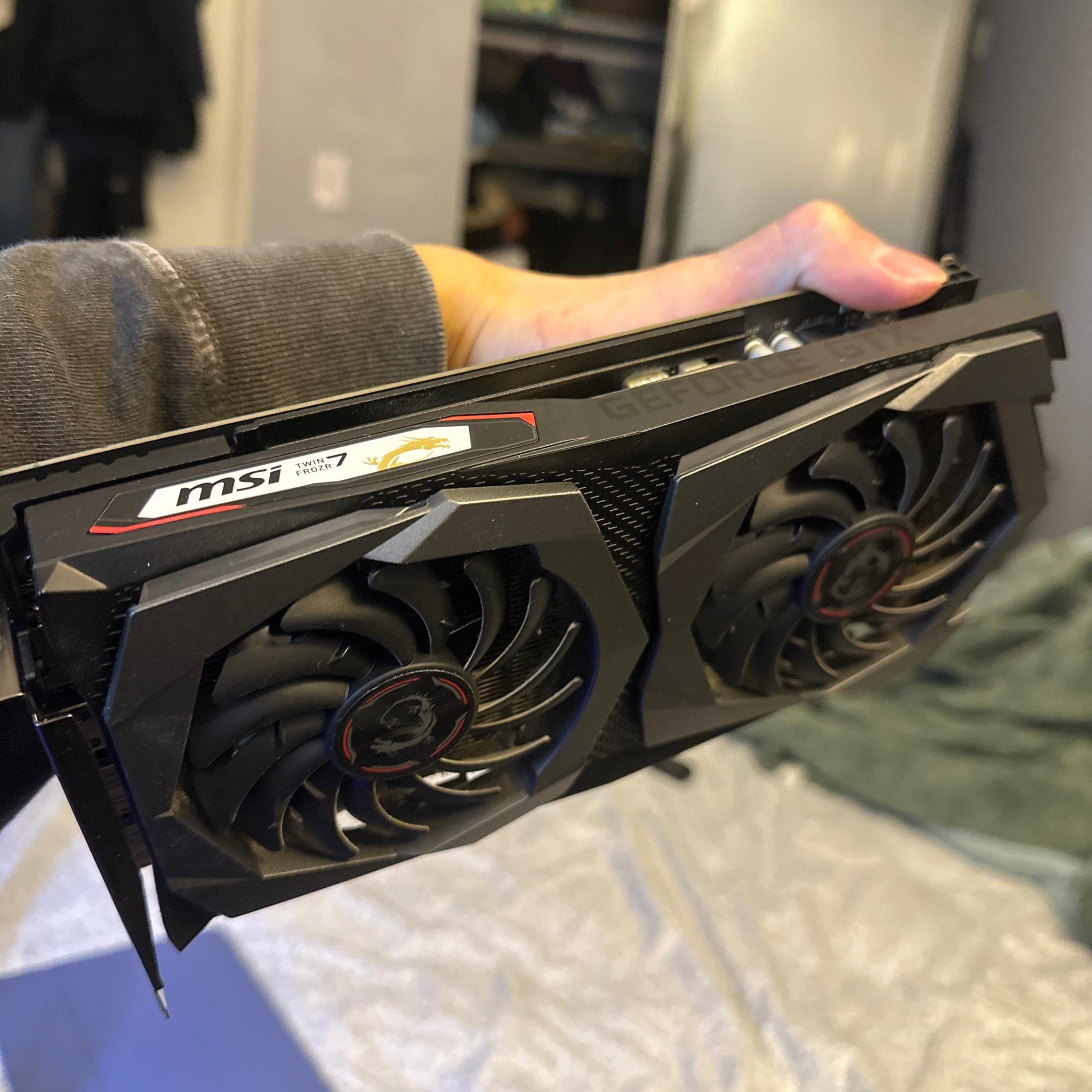 USED MSI GTX 1650Super