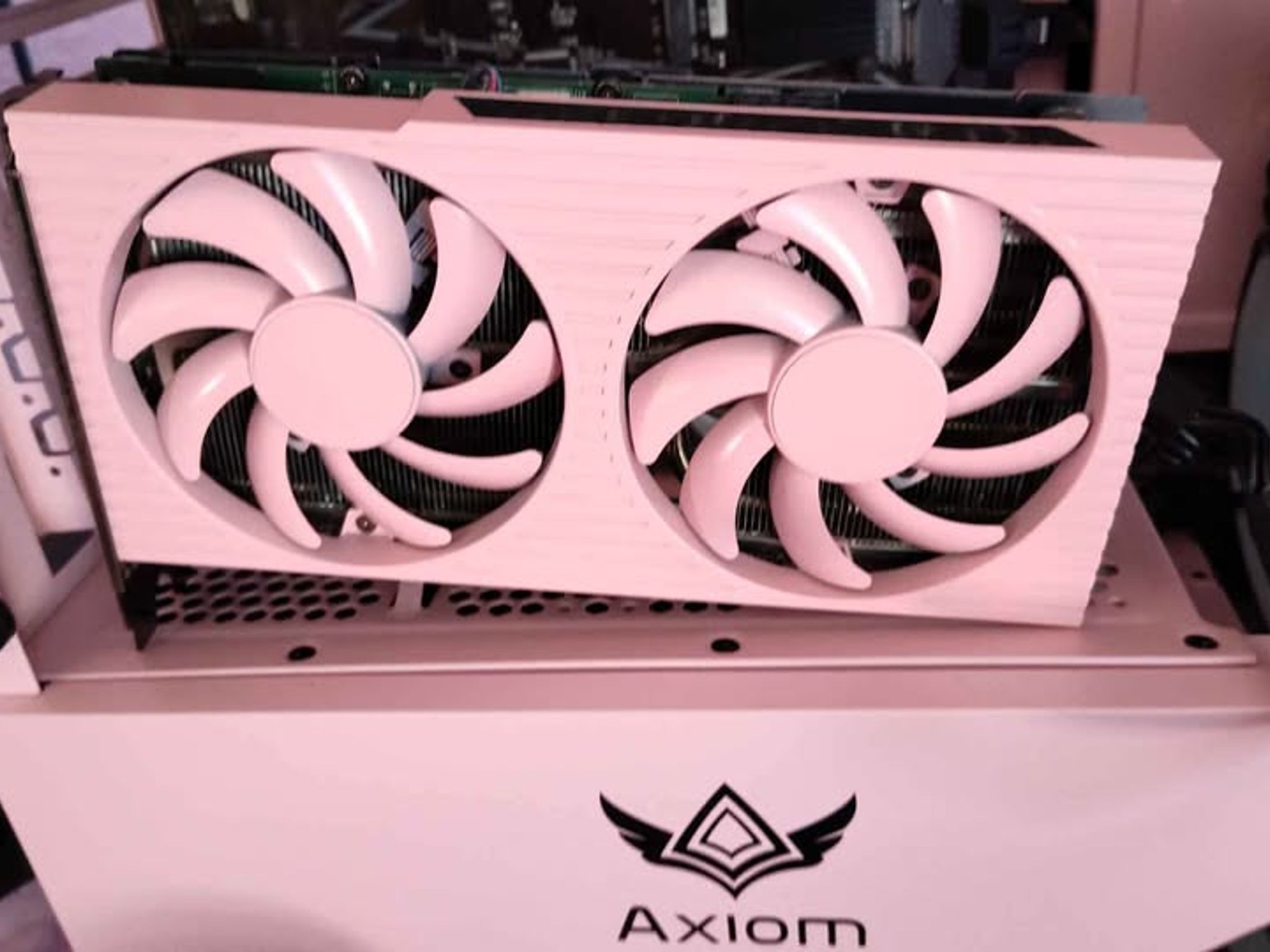 PINK Gaming PC AMD RYZEN 7 5700x RTX 3060Ti 8gb Video Editing Stream Tiktok Kick Twitch