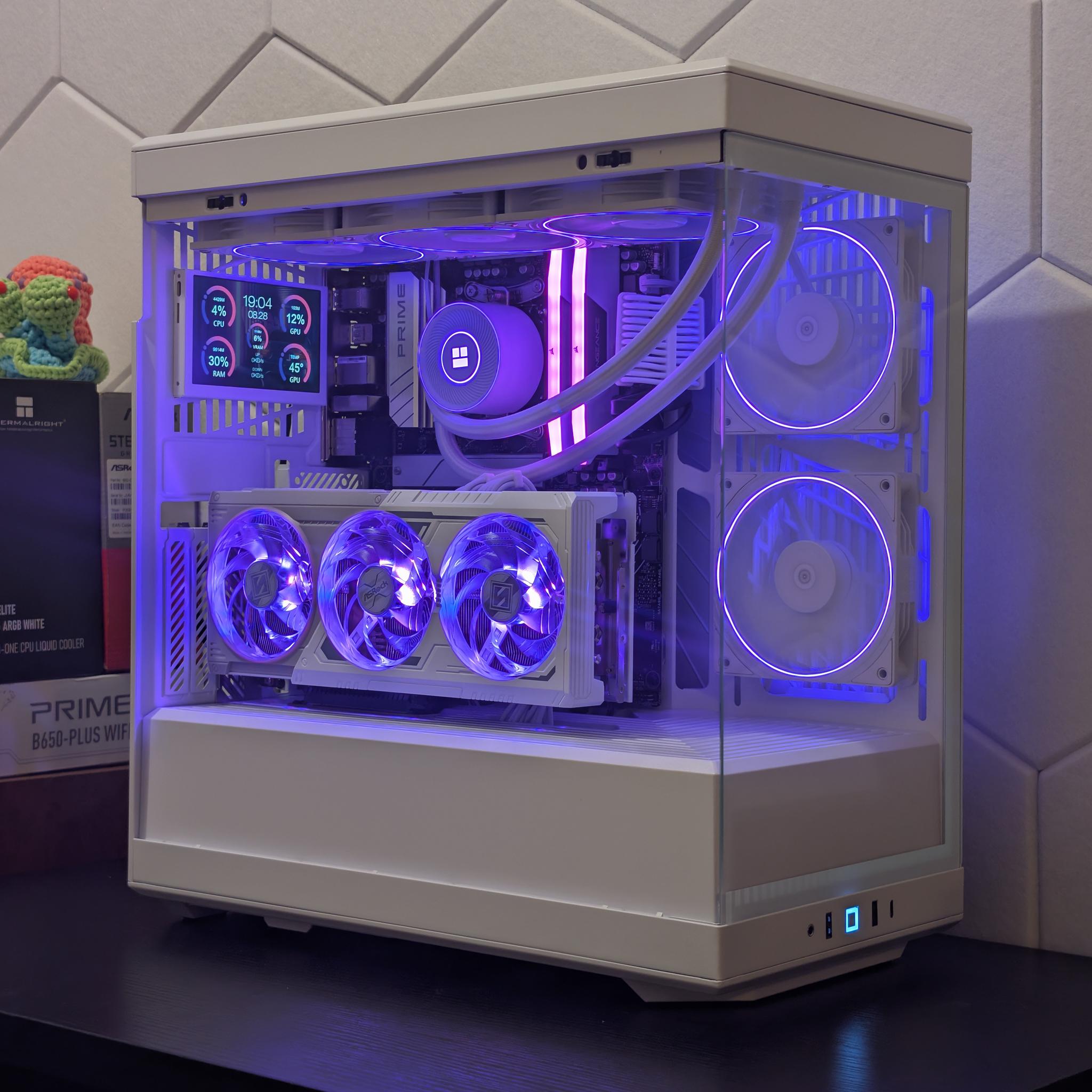 🐻‍❄️🔥4K Gaming Beast | RX 9070XT | Ryzen 7 7800X3D | 2TB SSD | 32GB RAM | WiFi 6 & BT🔥🐻‍❄️