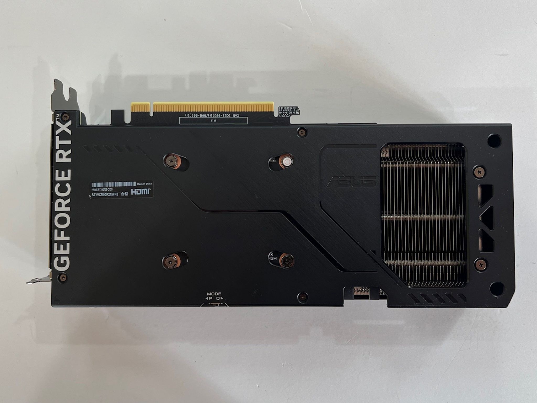 ASUS RTX 4070 Super Prime OC (12GB GDDR6X)