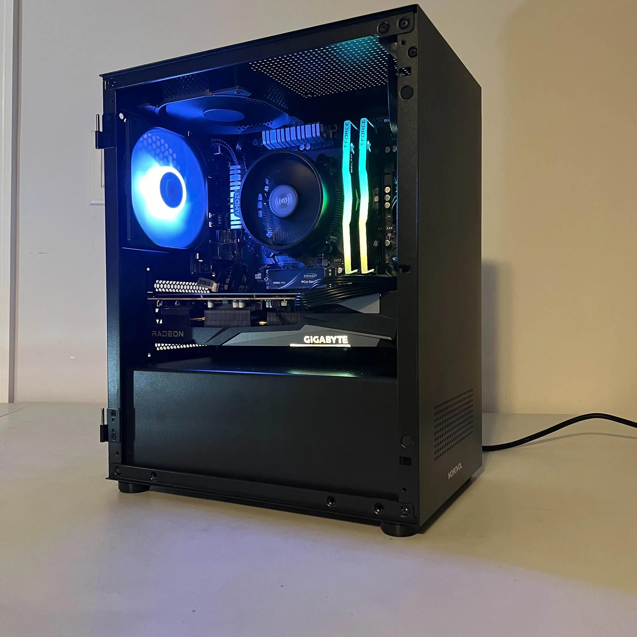 🔥SALE🔥 RX 7600|R5-5500|1TB M.2|16GB RAM-DeepHuo Brand NEW Pre-Built PC