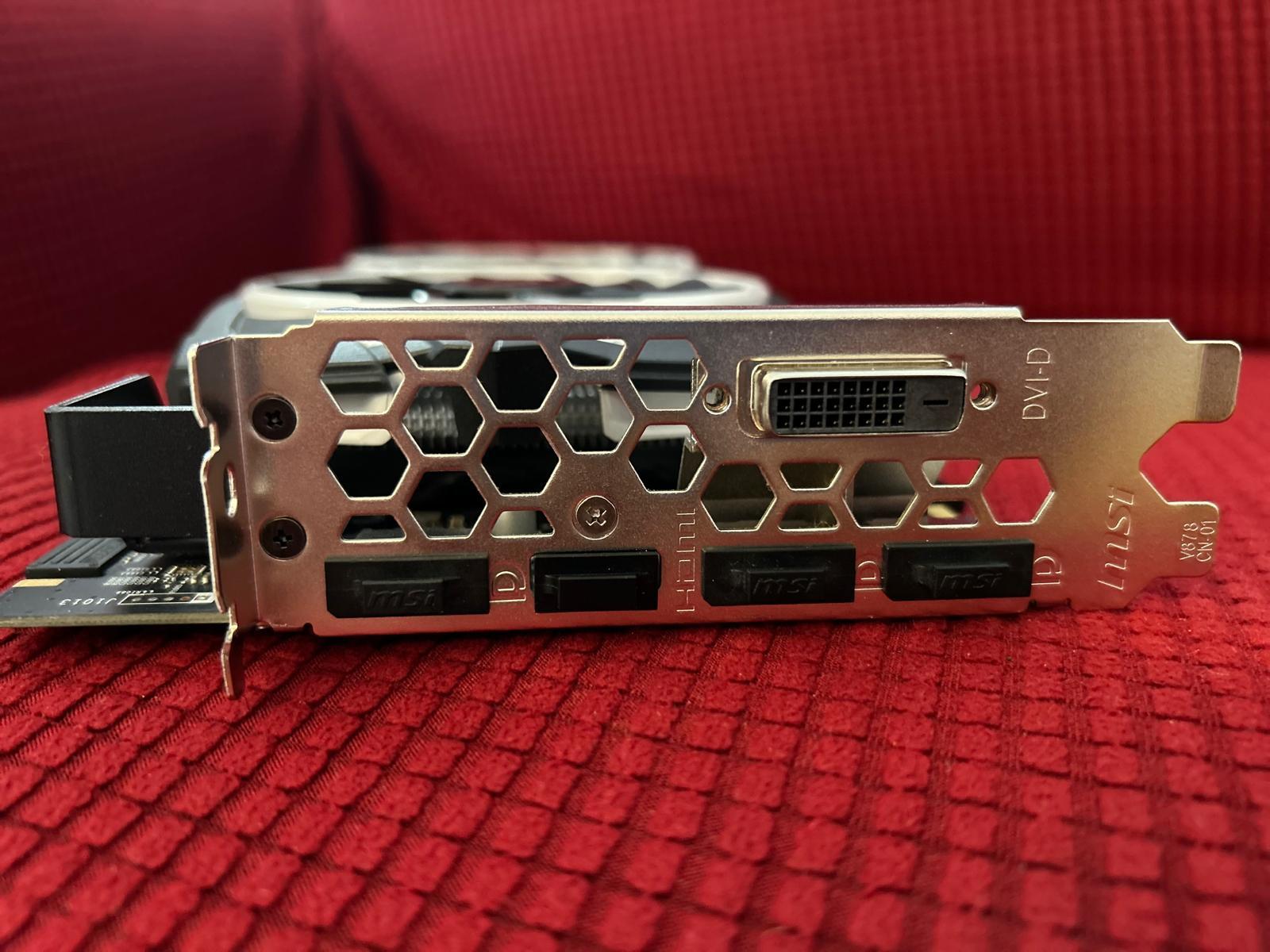 MSI GTX 1080 ARMOR 8G GeForce GDDR5X PCI Express 3.0 x16 HDCP Ready SLI Support ATX Video Card