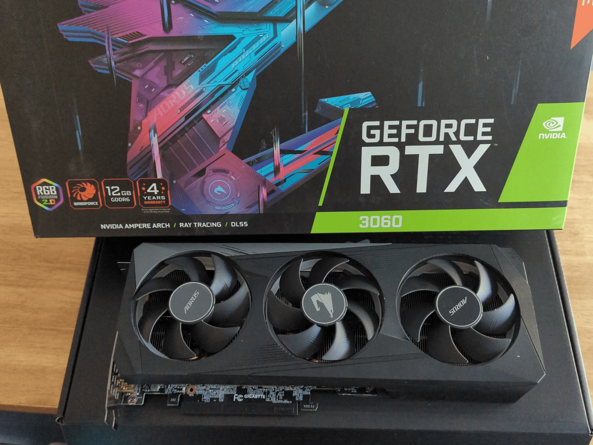 Gigabyte AORUS  ELITE RTX 3060 12Gig