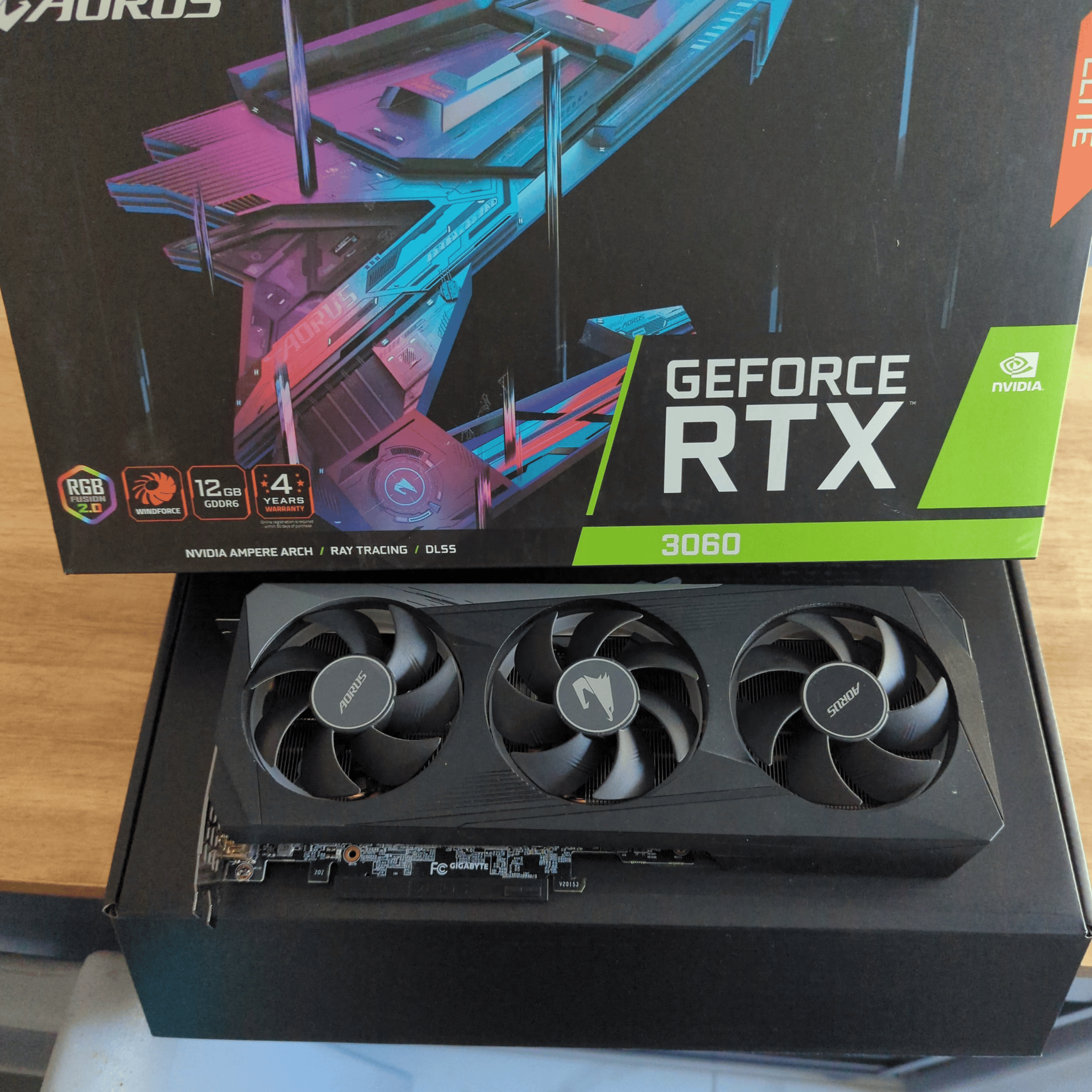 Gigabyte AORUS  ELITE RTX 3060 12Gig