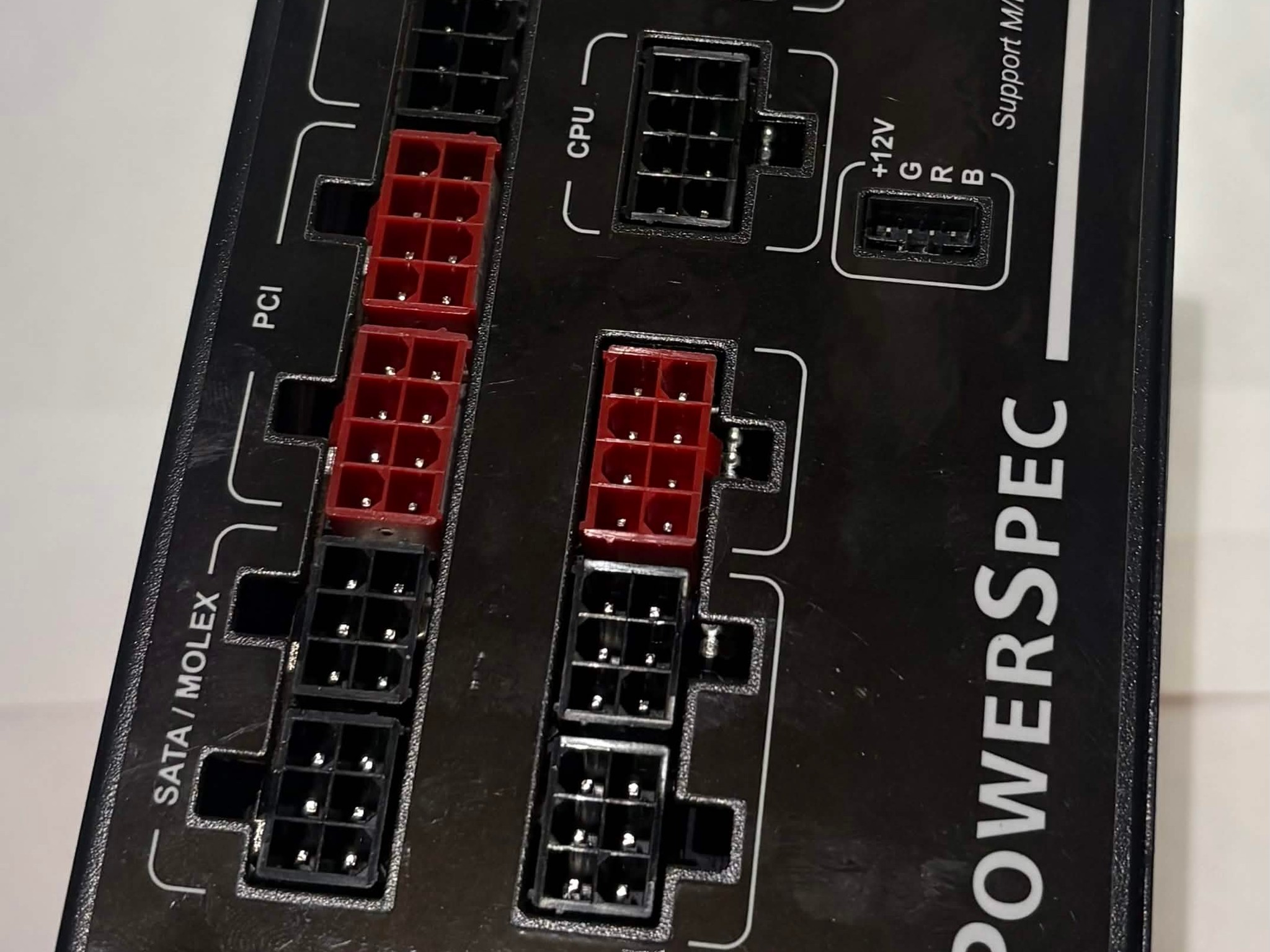 PowerSpec 850W 80+ Gold Fully Modular PSU (PSX 850GFM)
