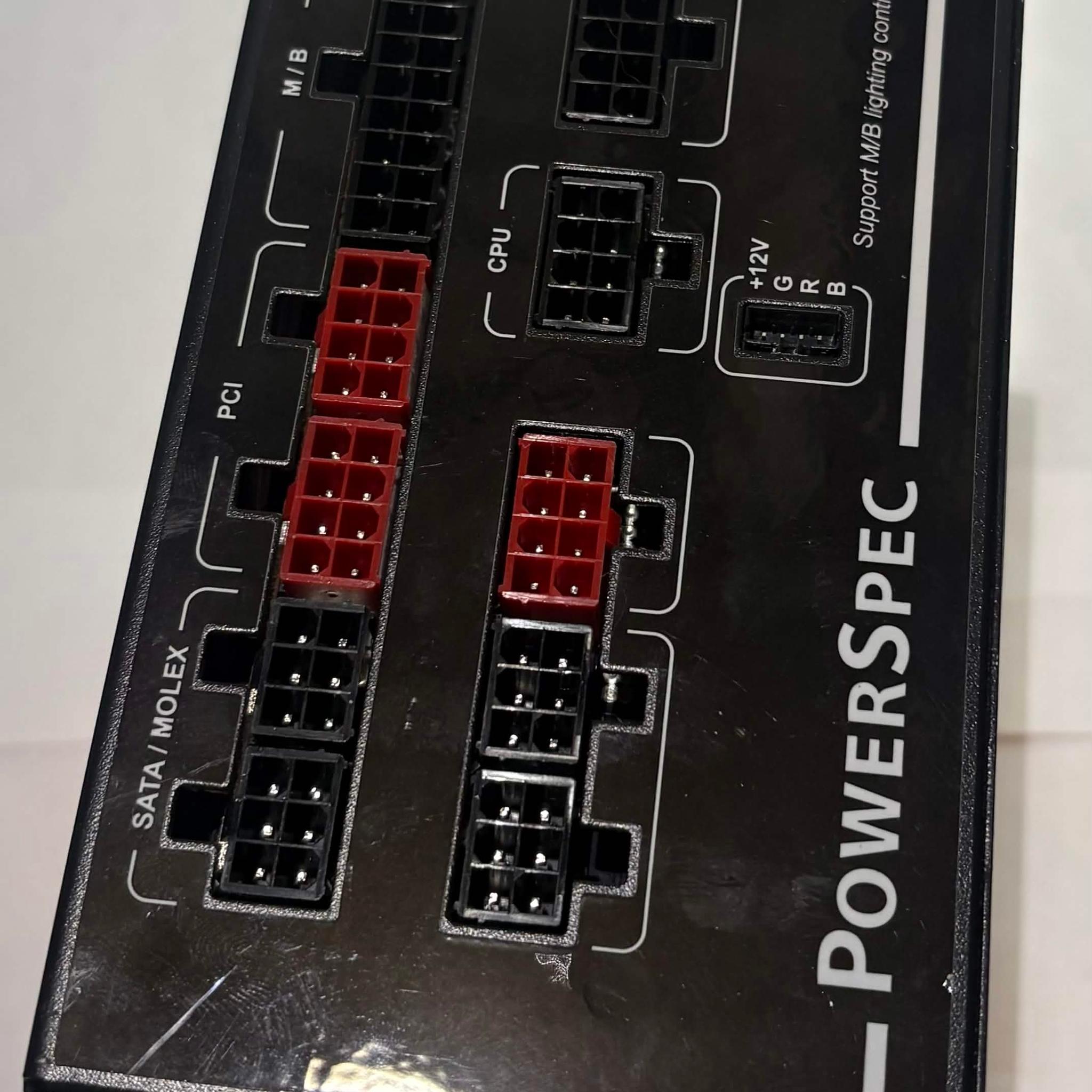 PowerSpec 850W 80+ Gold Fully Modular PSU (PSX 850GFM)