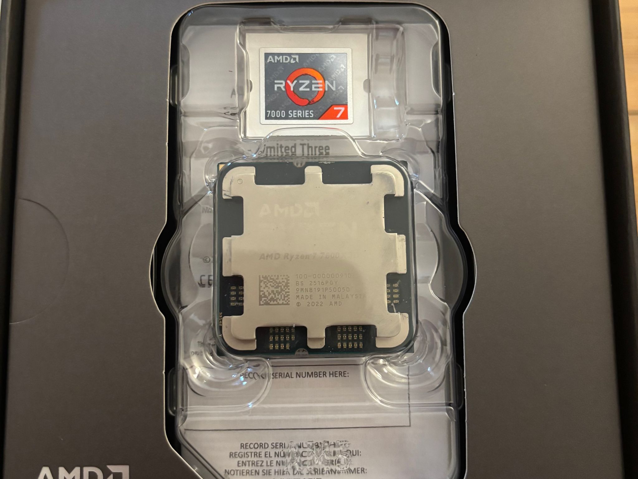 Ryzen 7 7800x3d Pristine Condition