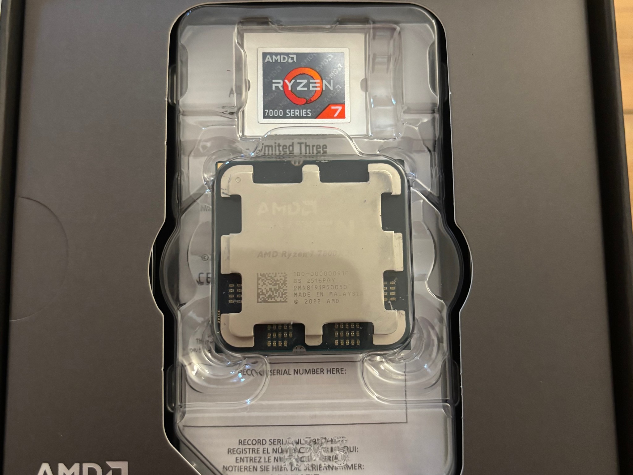 Ryzen 7 7800x3d Pristine Condition