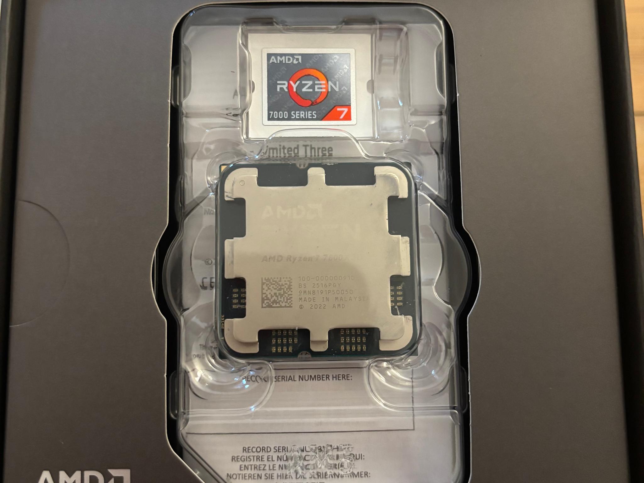 Ryzen 7 7800x3d Pristine Condition