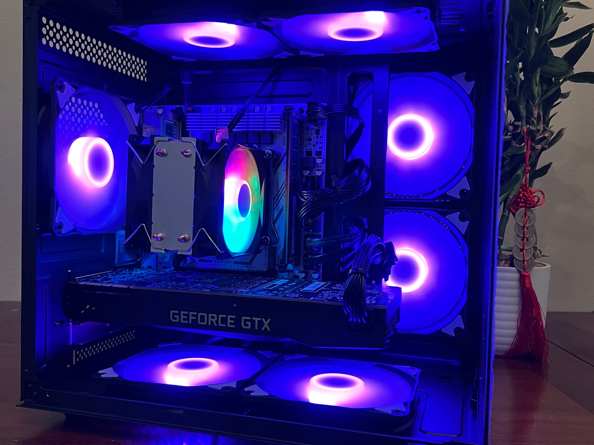 Intel 10 Core Gaming PC GTX 1080 1tb Storage 16GB RAM WIFi WINDOWS 11 Pro