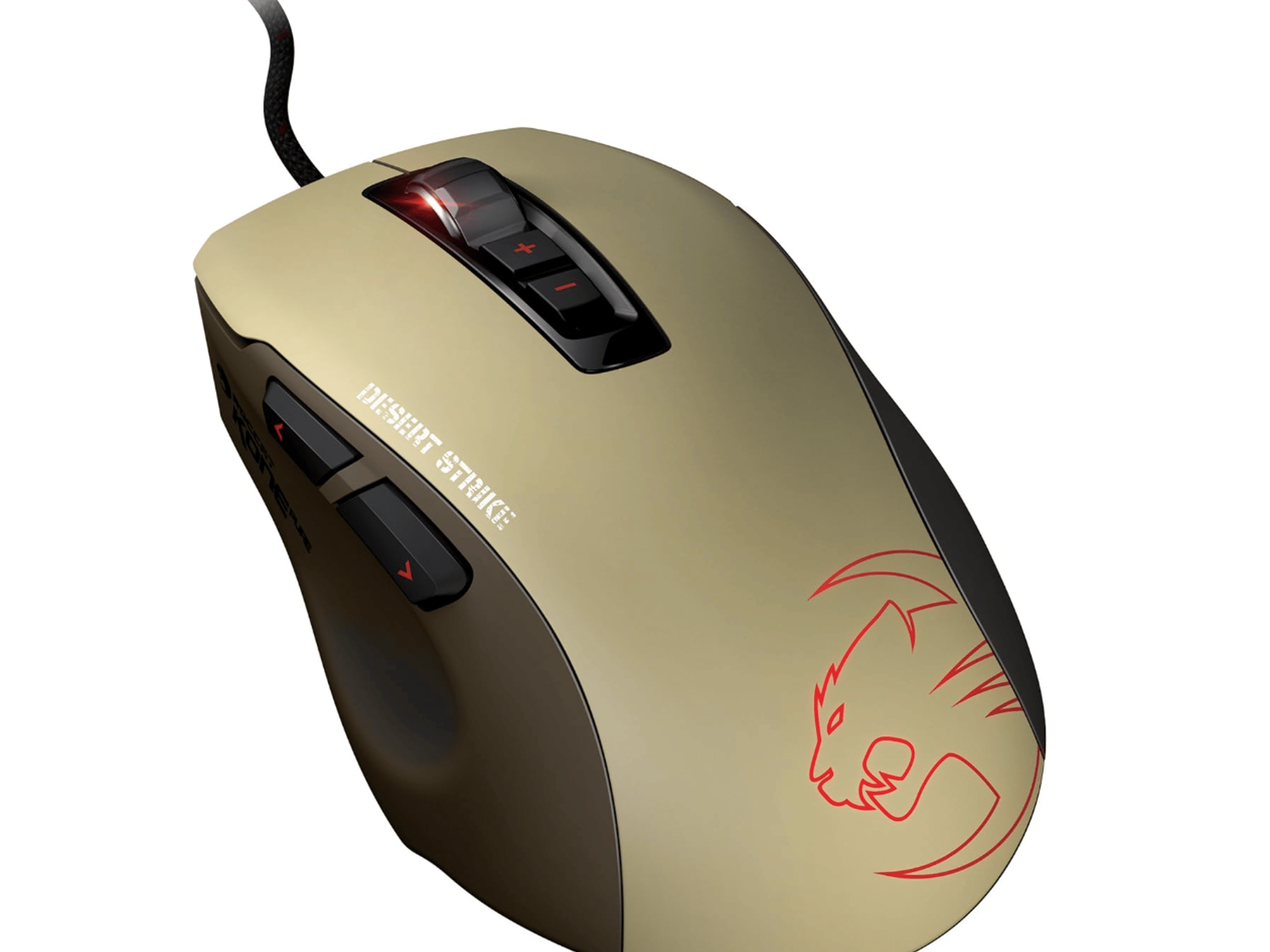 ROCCAT KONE Pure Military Edition Core Performance, USB Wired Optical Gaming Mouse - Desert Strike