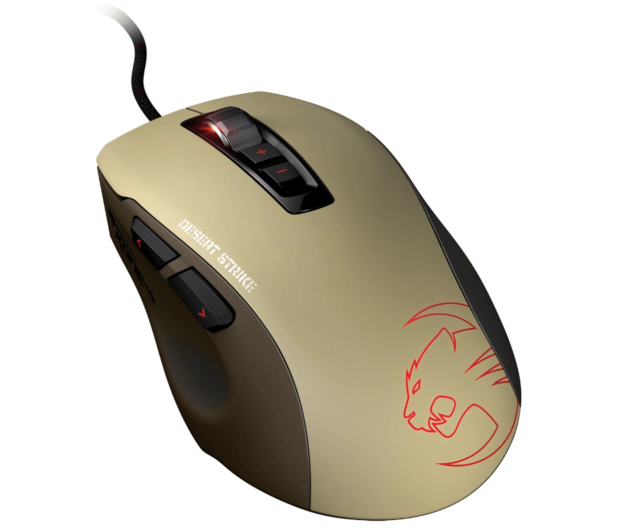 ROCCAT KONE Pure Military Edition Core Performance, USB Wired Optical Gaming Mouse - Desert Strike