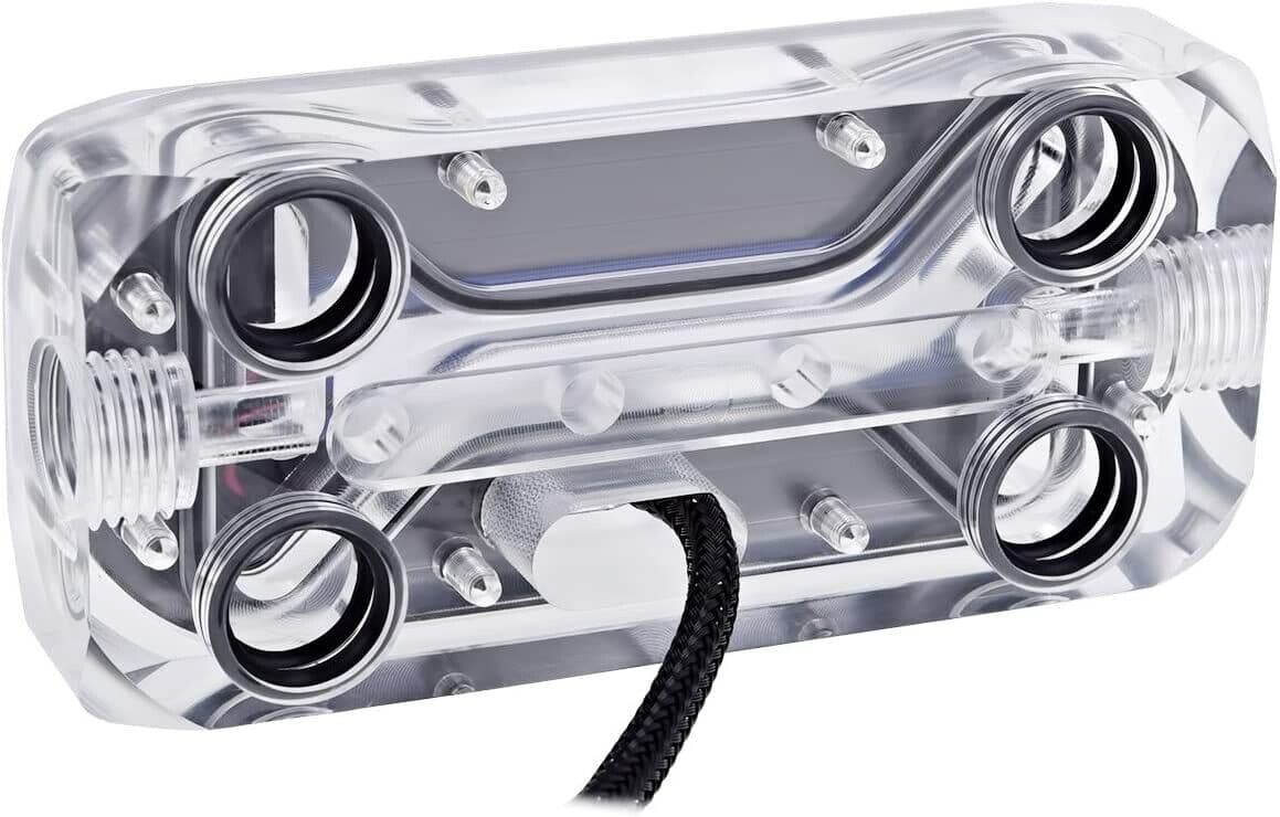 Alphacool 12533 GPX SLI Connector - Dual Asymetric Acryl (12533)