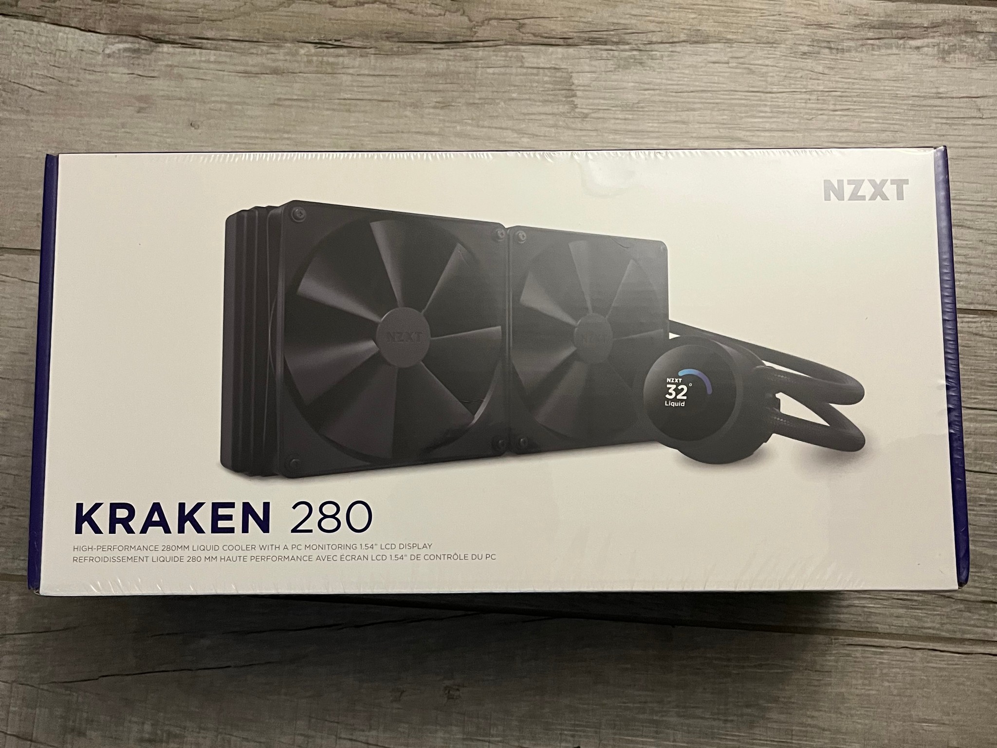 Brand New NZXT Kraken 280 LCD AIO black