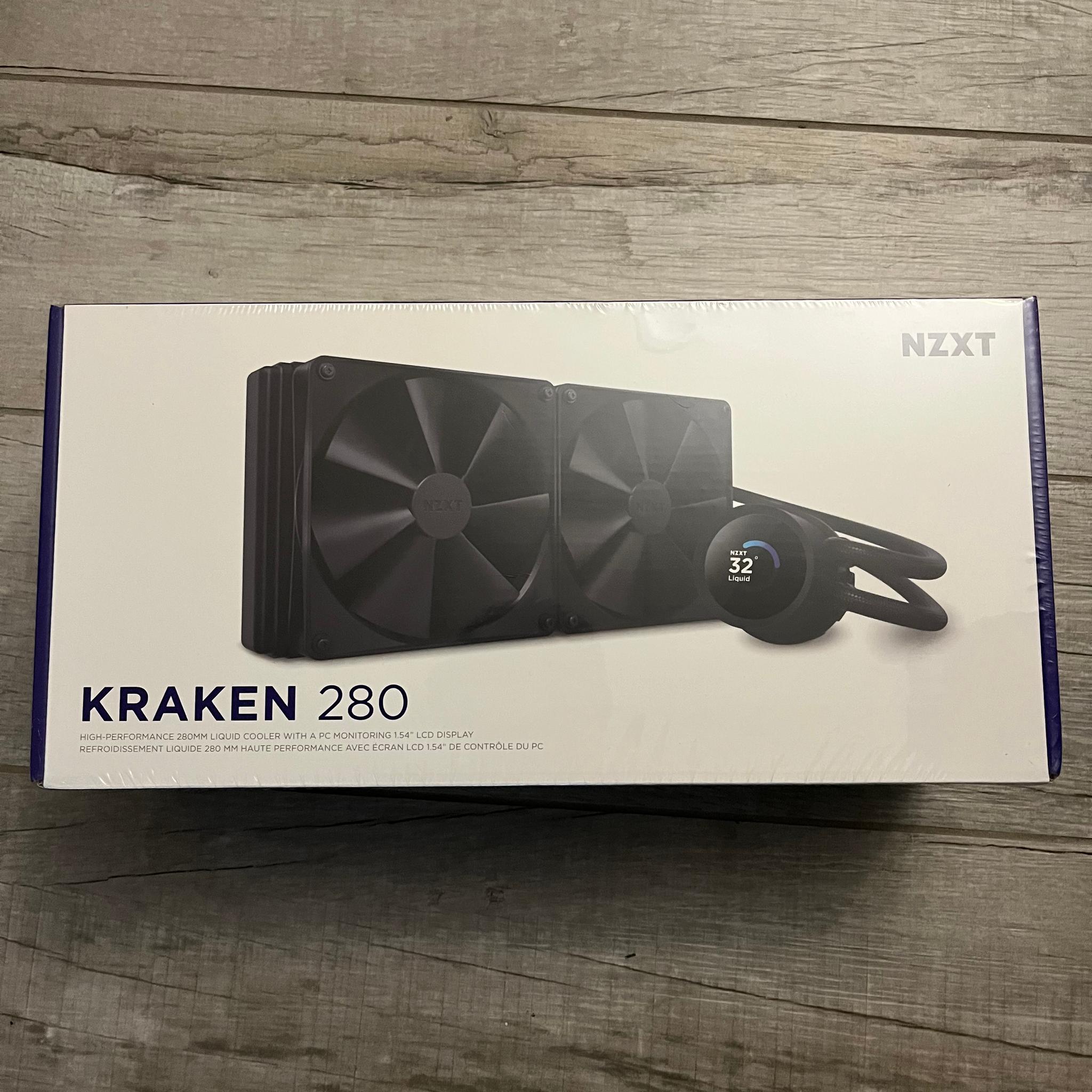 Brand New NZXT Kraken 280 LCD AIO black