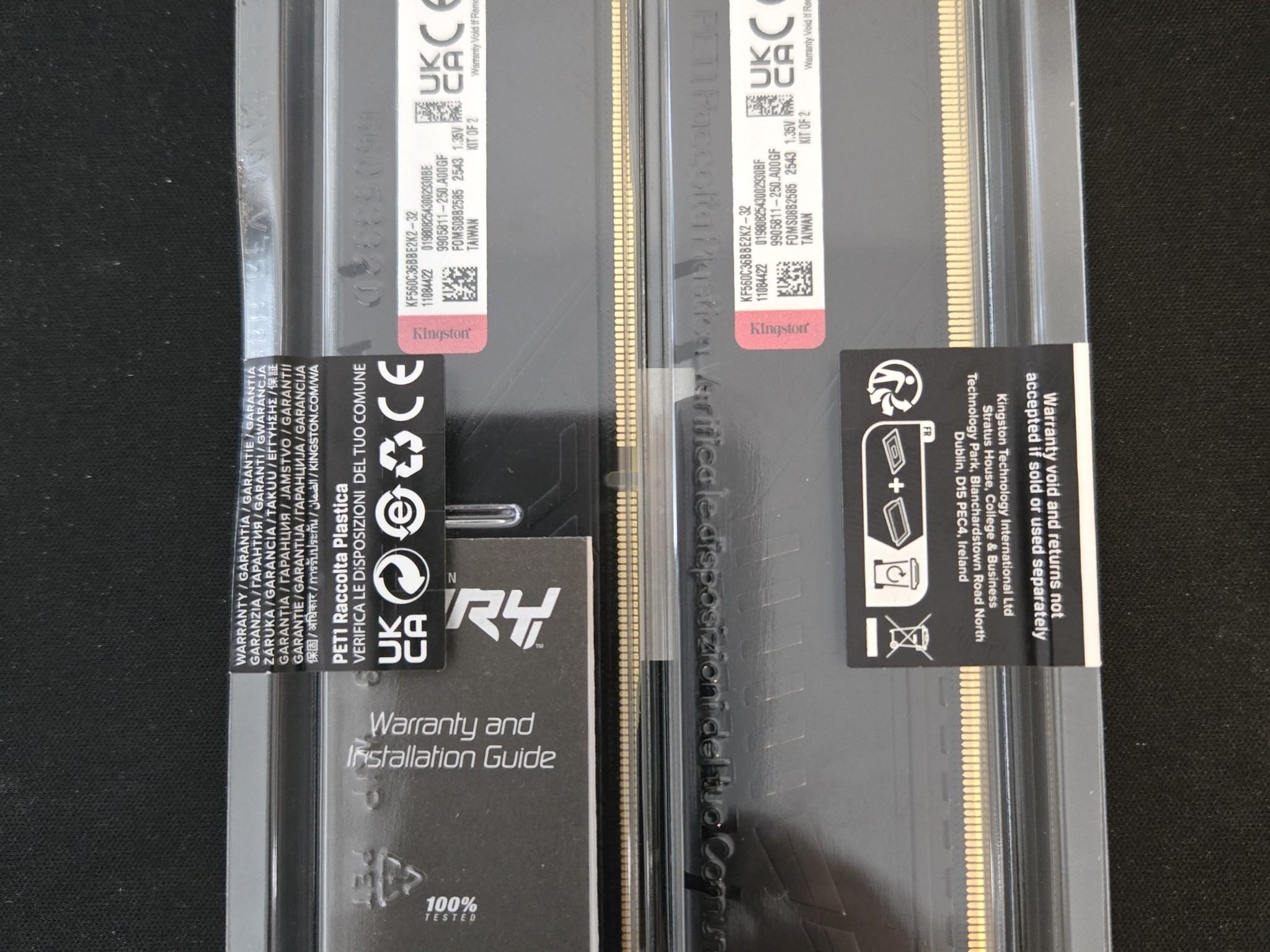 *Brand New In Box* 32gb (2x16) 6000MT/s Kingston Fury DDR5