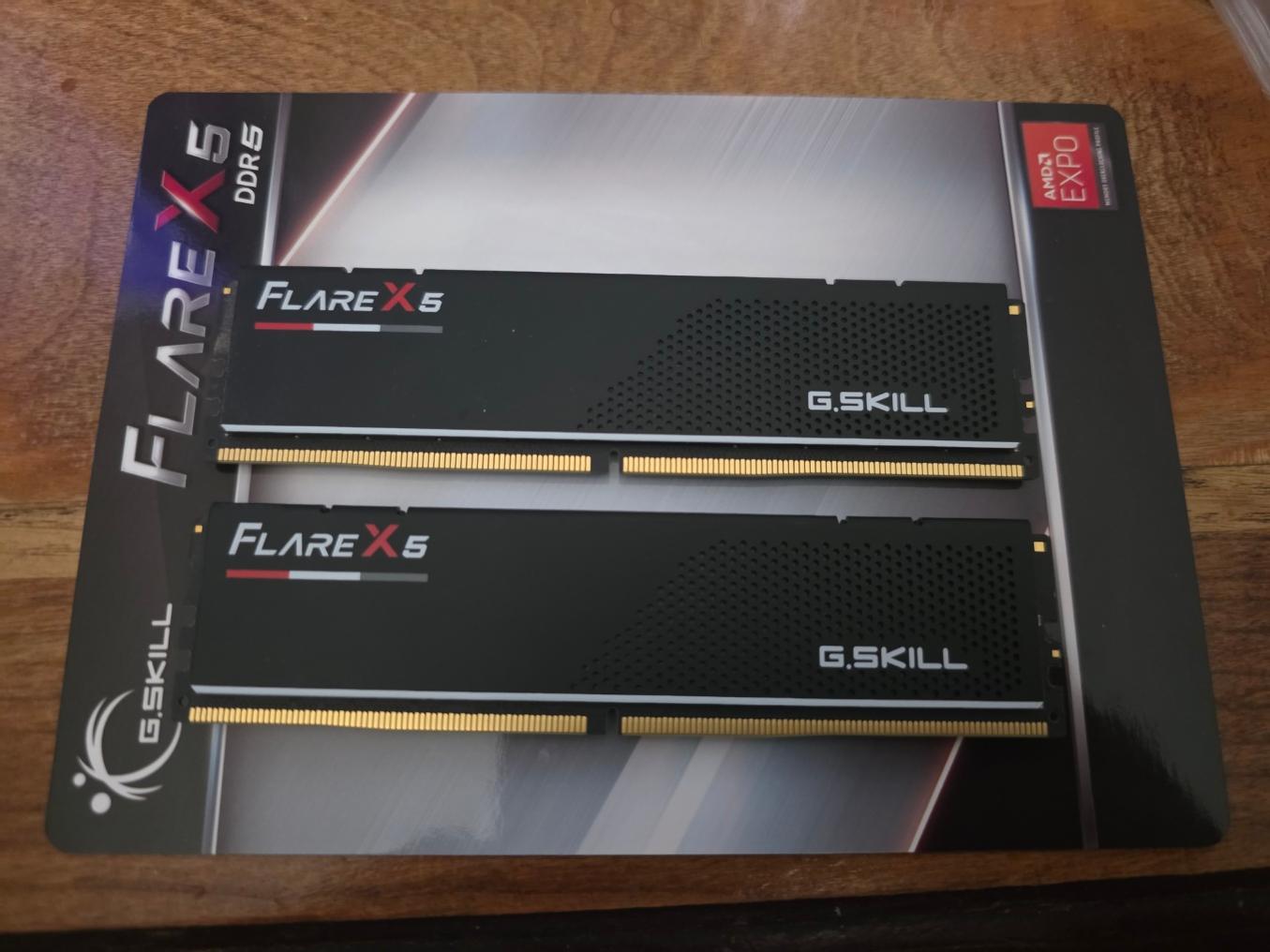 G.SKILL Flare X5 Series DDR5 RAM (AMD Expo) 64GB (2x32GB) 6000MT/s CL30-40-40-96