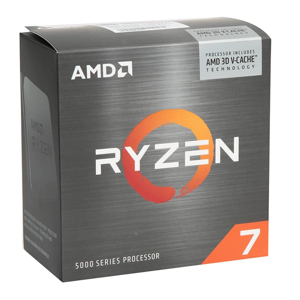 AMD Ryzen 7 5800X3D Vermeer 3.4GHz 8-Core AM4 Boxed Processor Cooler Not Included