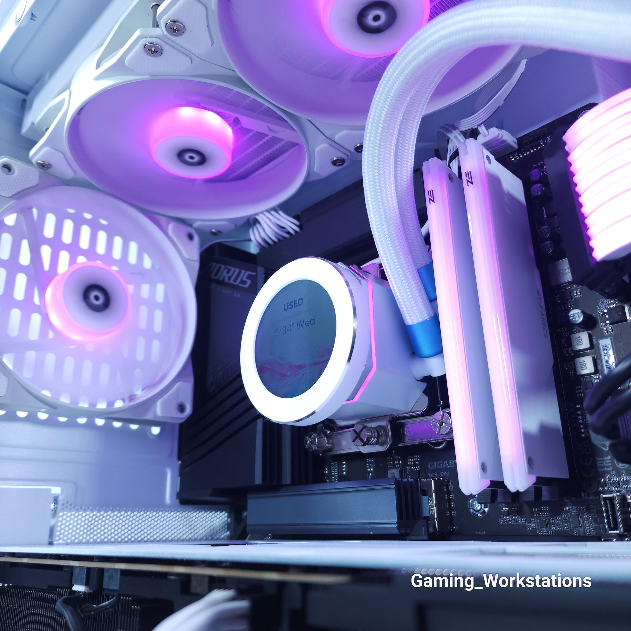 💜🤍RTX 4090 | i9 13900K | 32GB 6000MHz | 6TB NVMe + SSD*