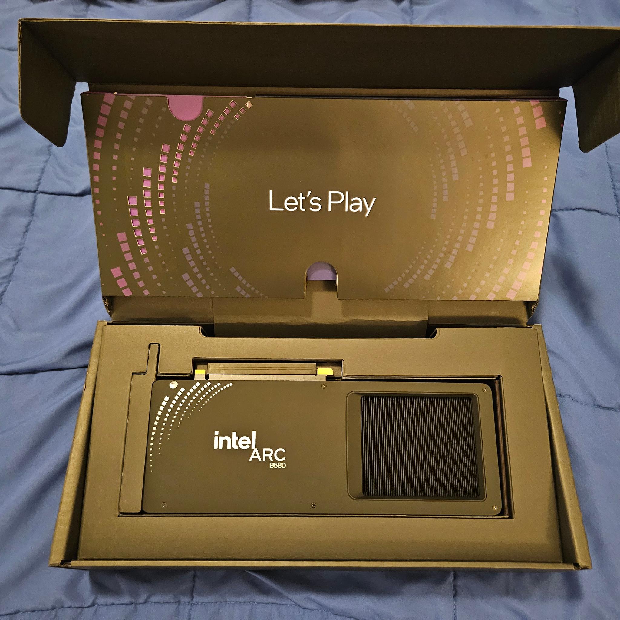 Intel Arc B580 Limited Edition Graphics Card - Open Box