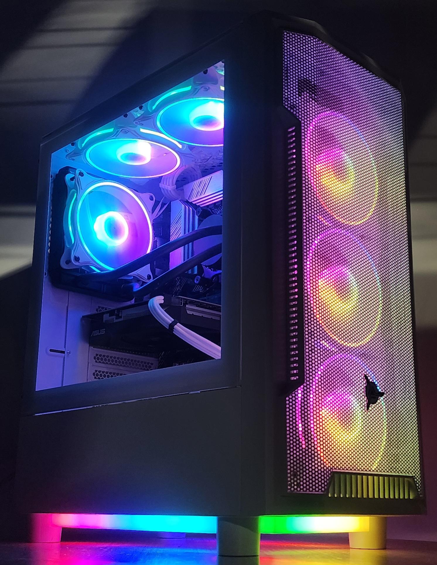 Gaming PC Ryzen 5 5500 16GB RAM 128GB SSD+500GB HDD GTX 1650 4GB Win11 Computer