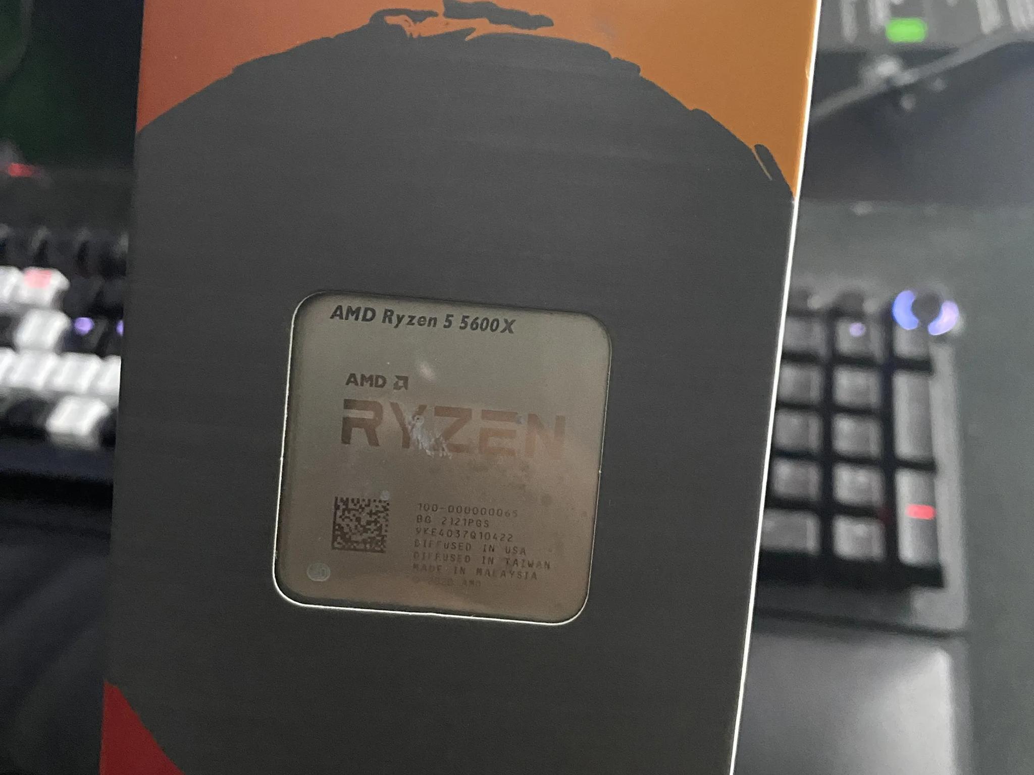 AMD Ryzen 5 5600X 6-core, 12-Thread Unlocked Desktop Processor