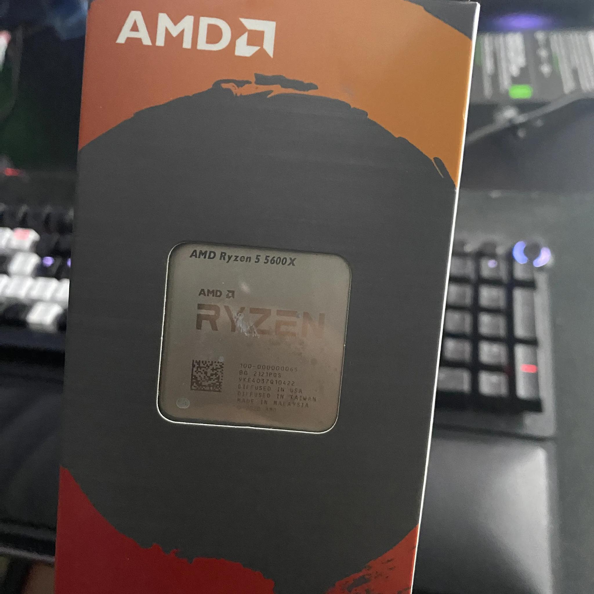 AMD Ryzen 5 5600X 6-core, 12-Thread Unlocked Desktop Processor