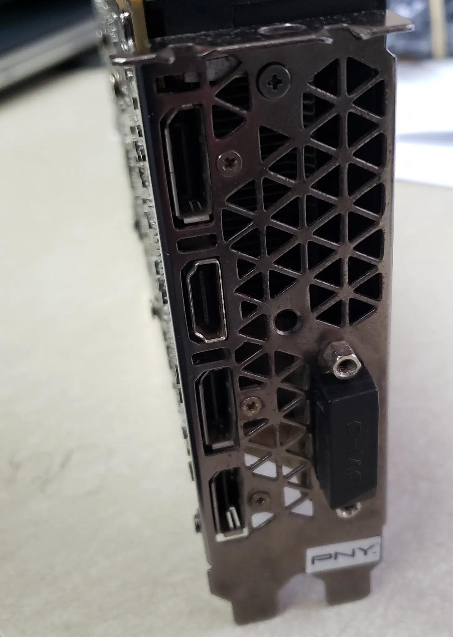 PNY GTX 1070 graphics card with 8gb memory