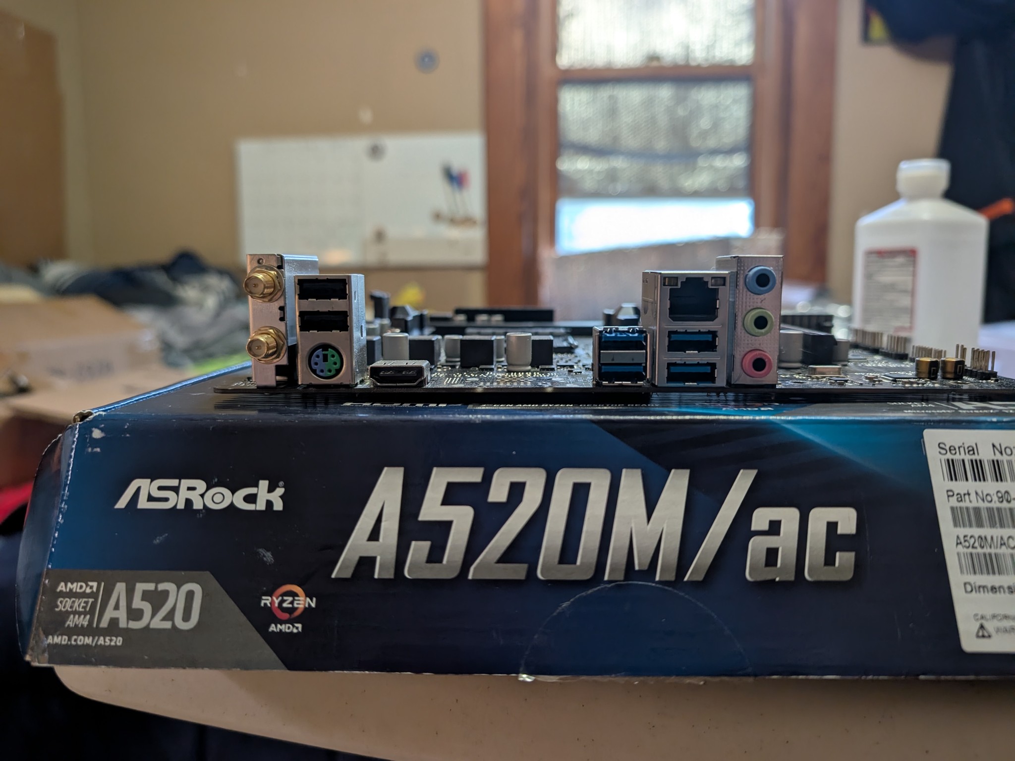 [Used] AM4 Upgrade Combo: Ryzen 7 5700X + ASRock A520M/ac + Vetroo V5 Cooler+ 32GB DDR4 3200 RAM