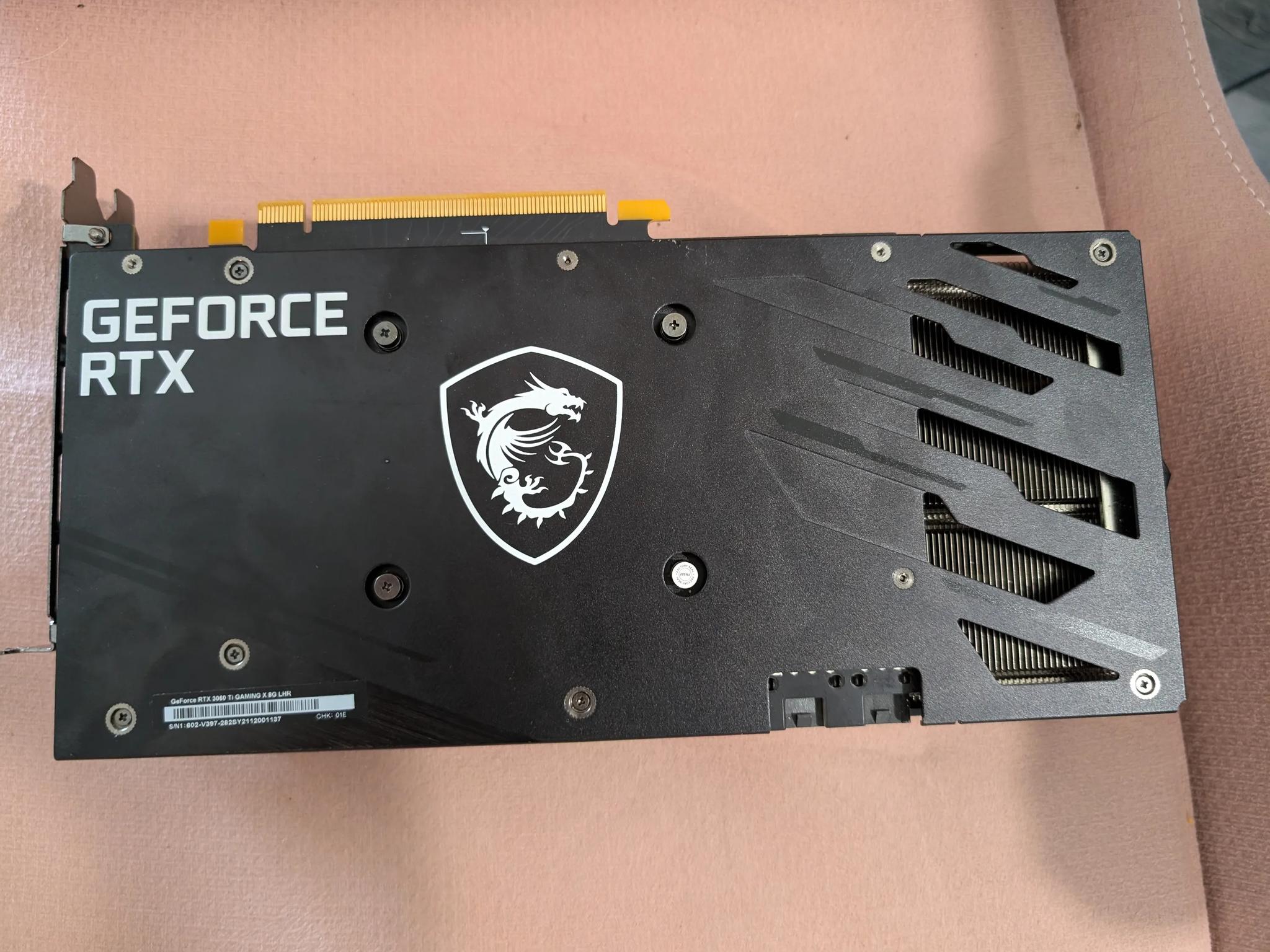Nvidia MSI 3060ti