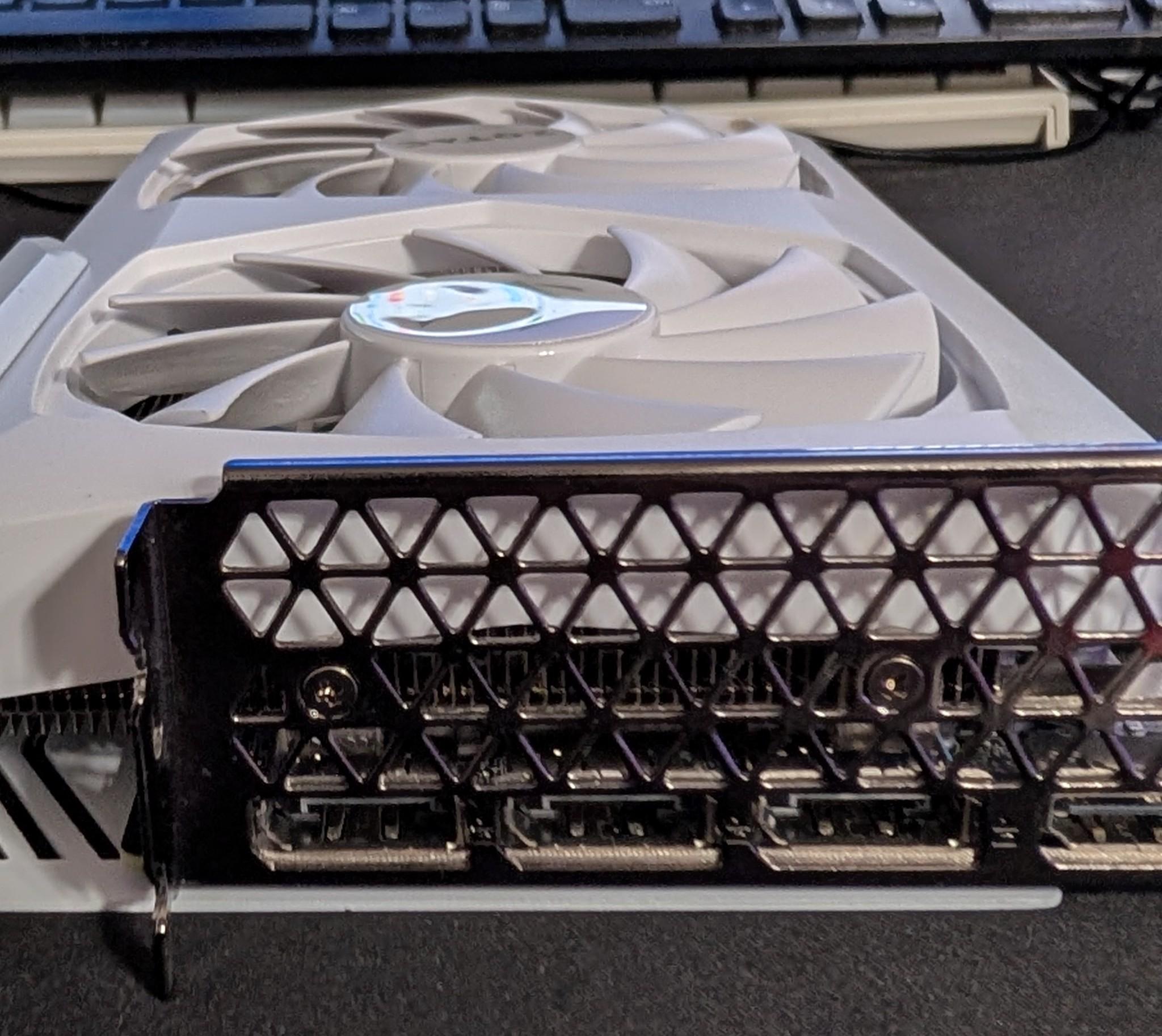ZOTAC GeForce RTX 3060 Ti AMP White Edition LHR 8GB GDDR6 Graphics Card