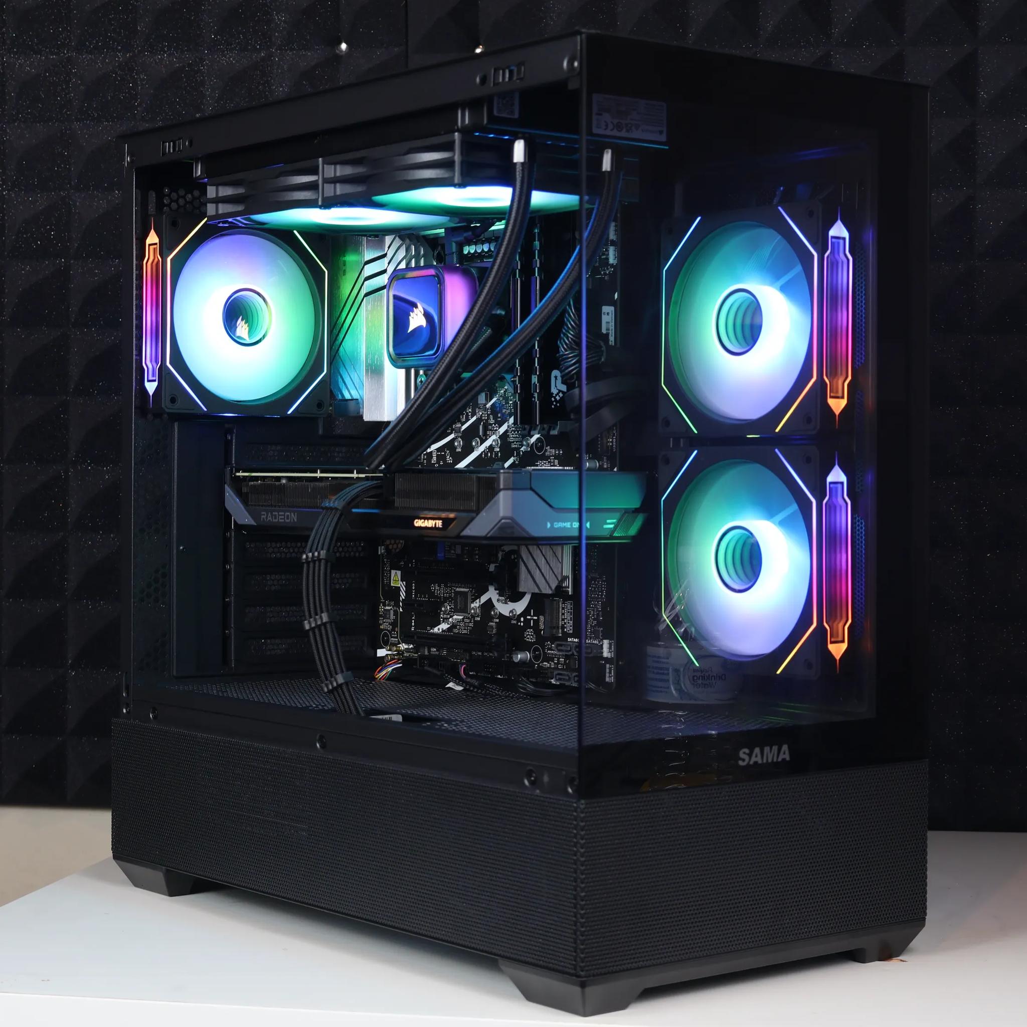 ⚫ Intel Core i7 13700F/RX 9060XT 16GB Gaming PC ⚫