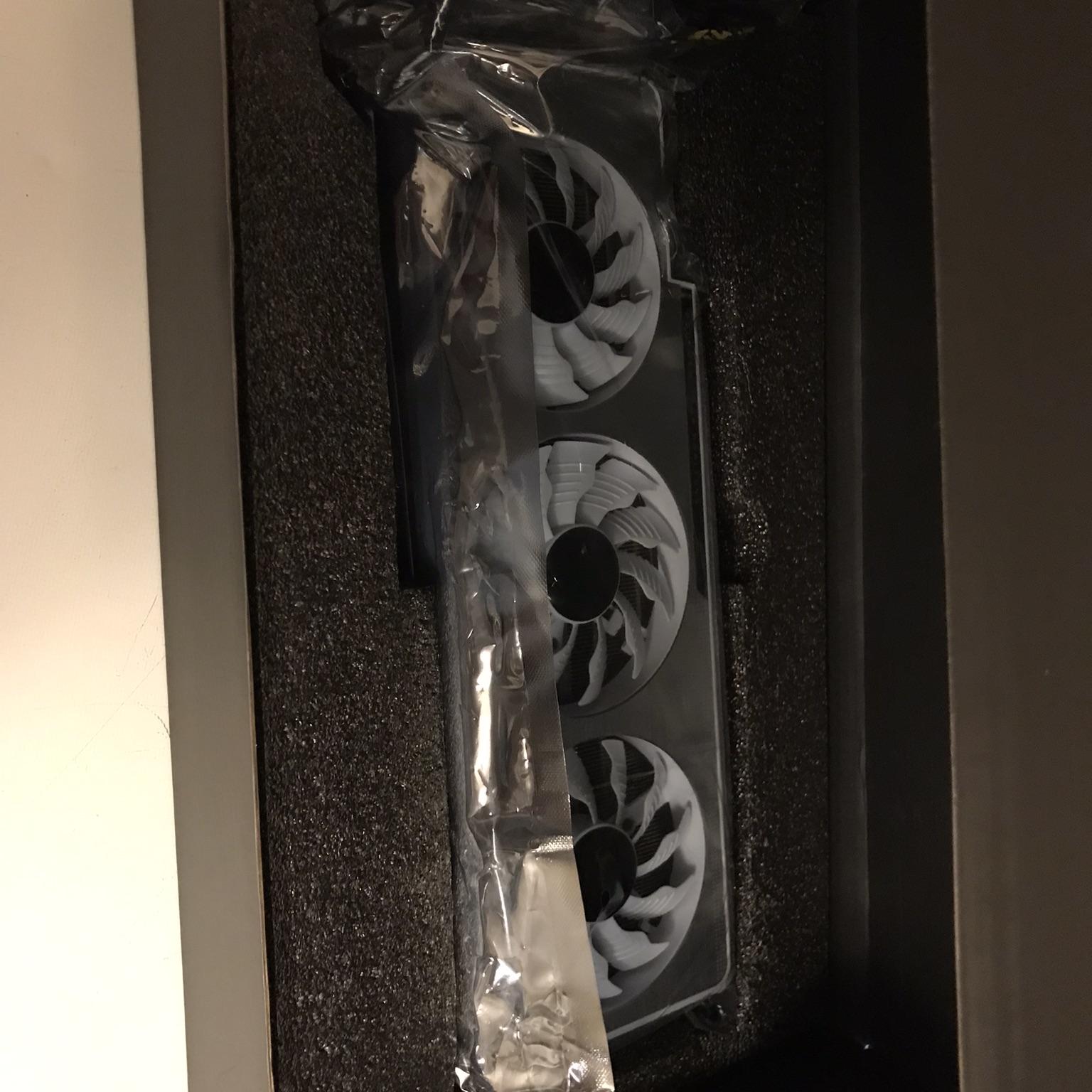 GIGABYTE GeForce RTX 3080 VISION OC 10GB GDDR6X V2 LHR Graphics Card- White