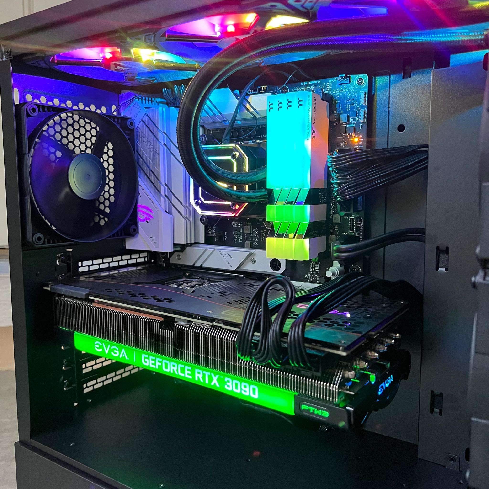 ⬛️Black Wood🪵RTX 3090 | i9 12900k | 32GB Ram | 1.7TB Storage