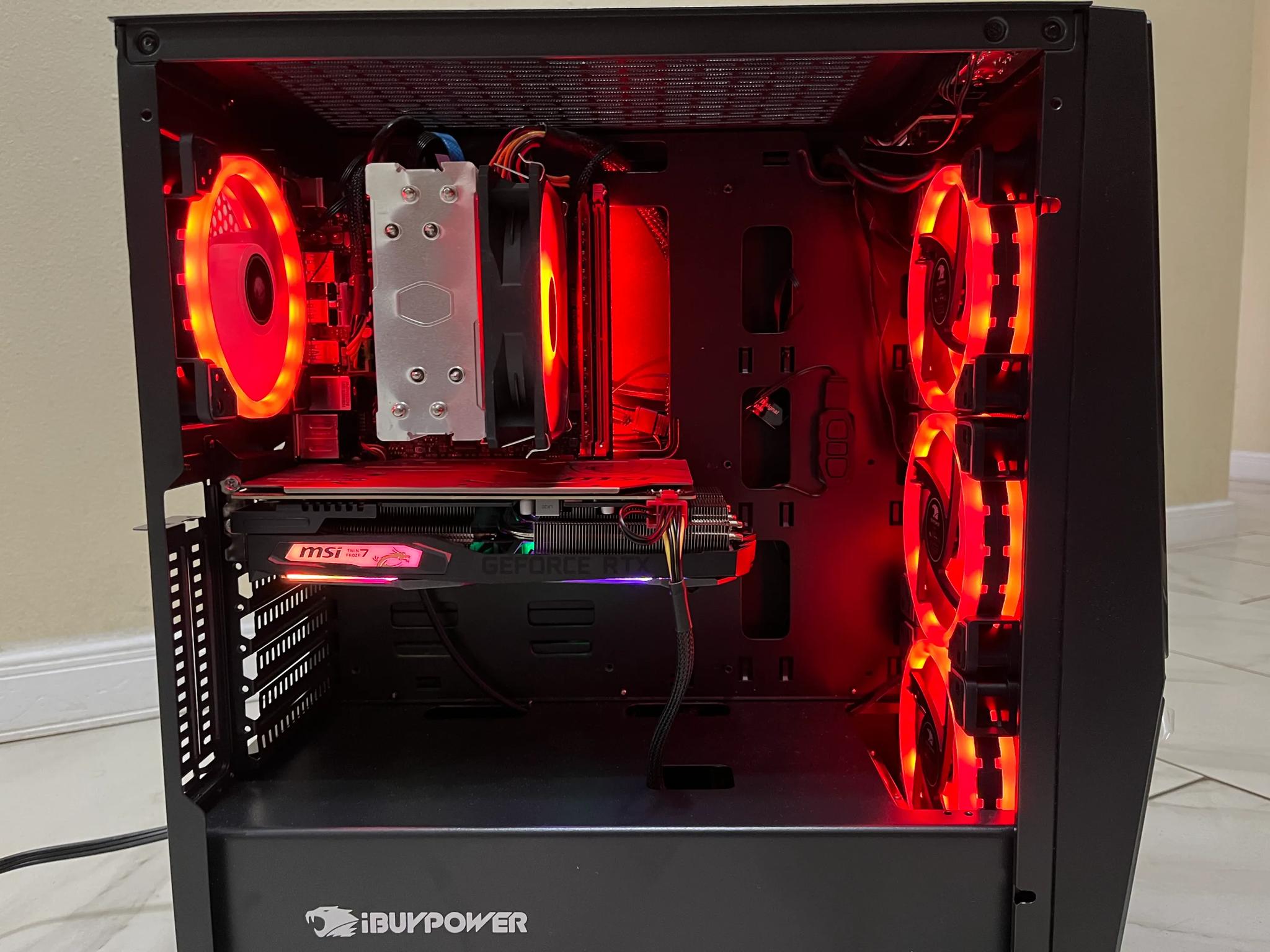 🟠🔥NVIDIA RTX 2060 Super, Ryzen 5 3600, 16GB RAM, 1.1 TB Storage, High Performance Gaming PC w/Remote