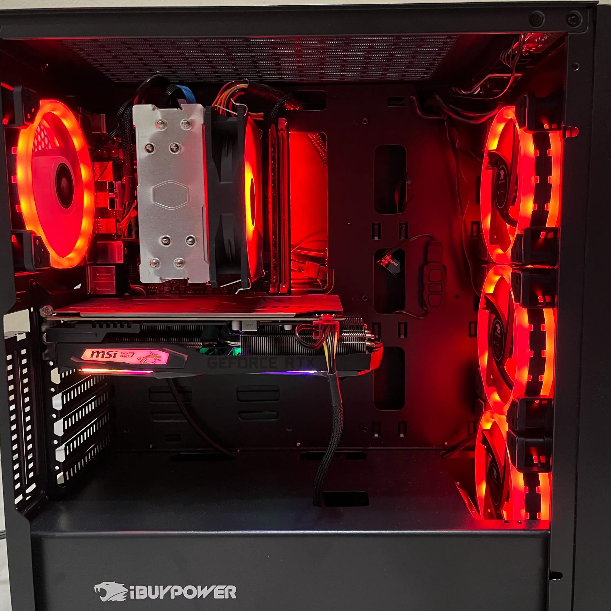 🟠🔥NVIDIA RTX 2060 Super, Ryzen 5 3600, 16GB RAM, 1.1 TB Storage, High Performance Gaming PC w/Remote