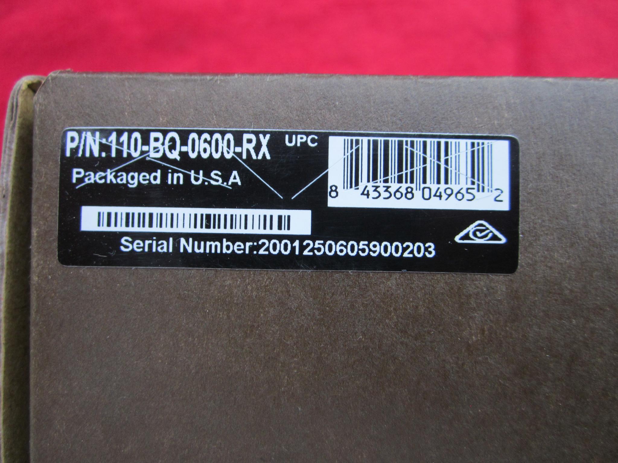 EVGA 600 BQ, 80+ BRONZE 600W, Semi Modular, Power Supply 110-BQ-0600-RX